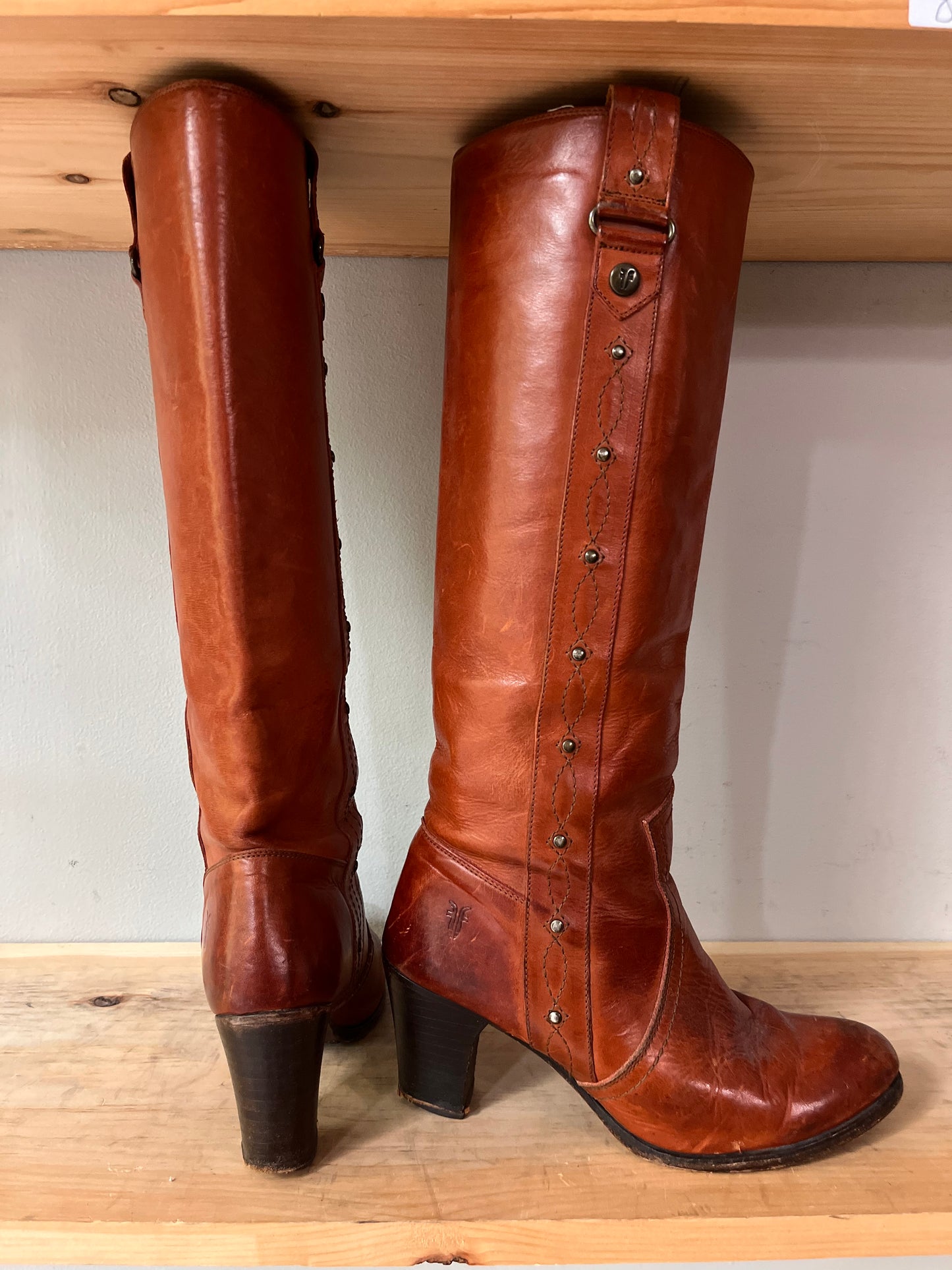 Frye Brown Leather Boots