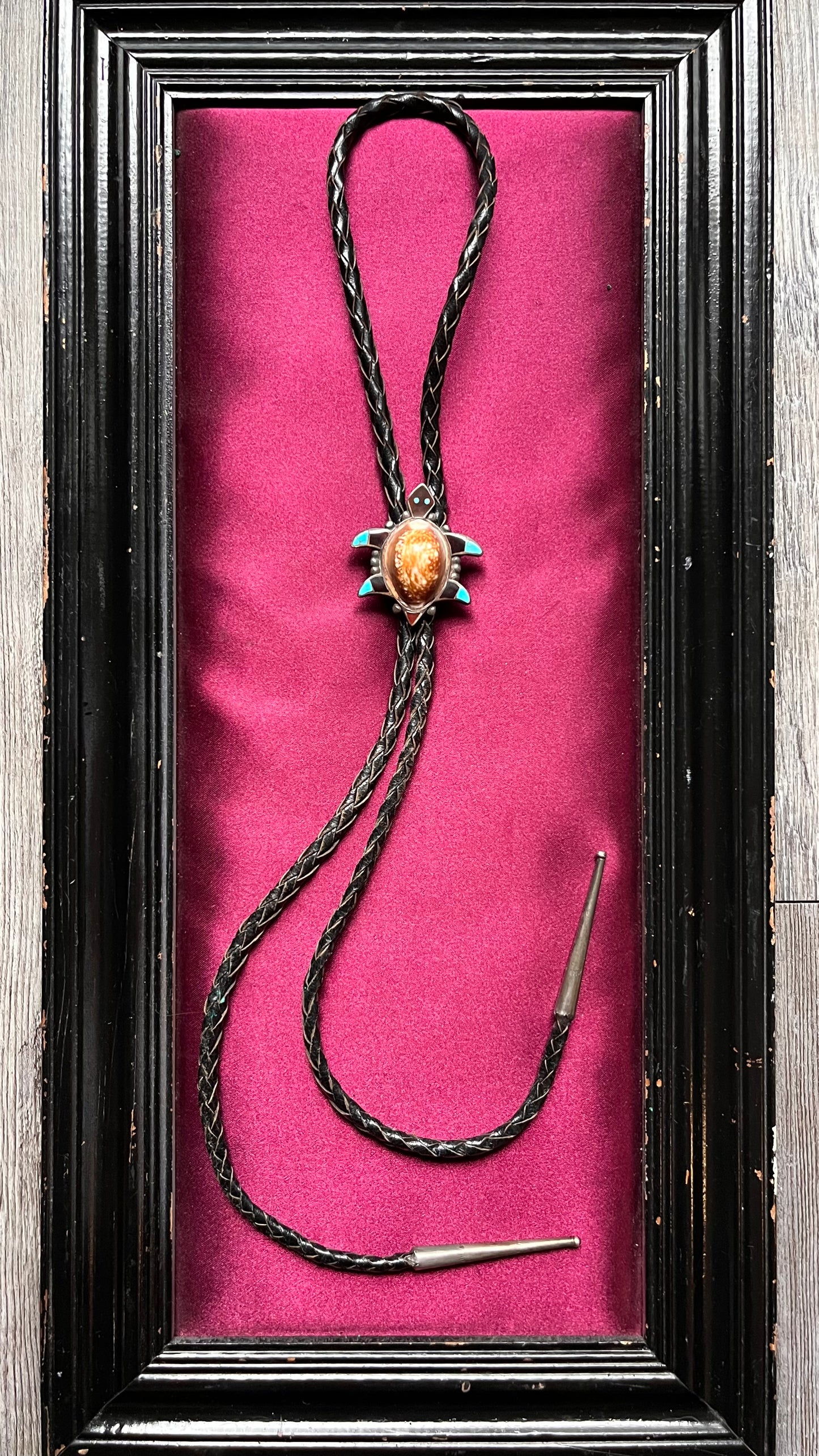 Seashell Turtle Bolo Tie