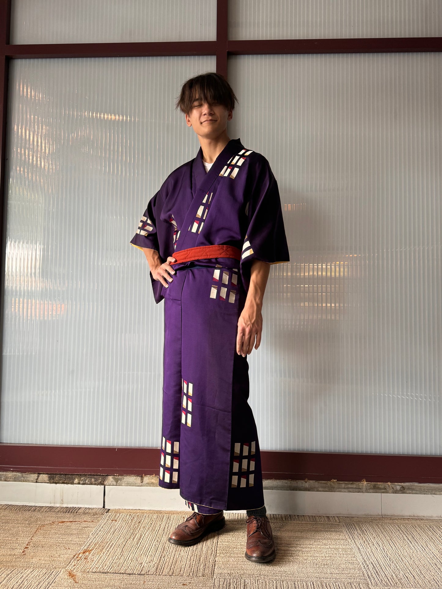 Purple Formal Kimono