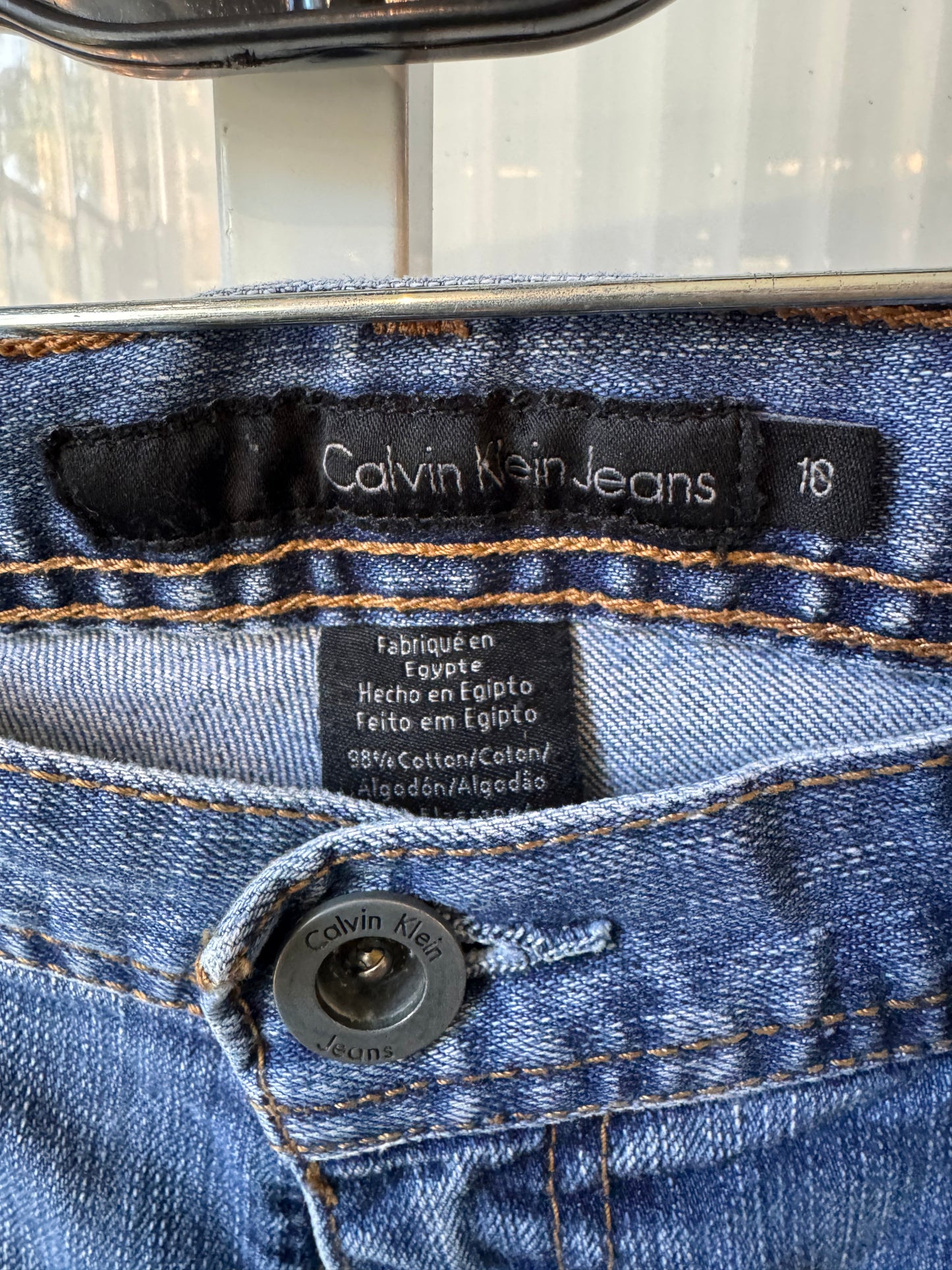 2000s Calvin Klein Medium Wash Jeans