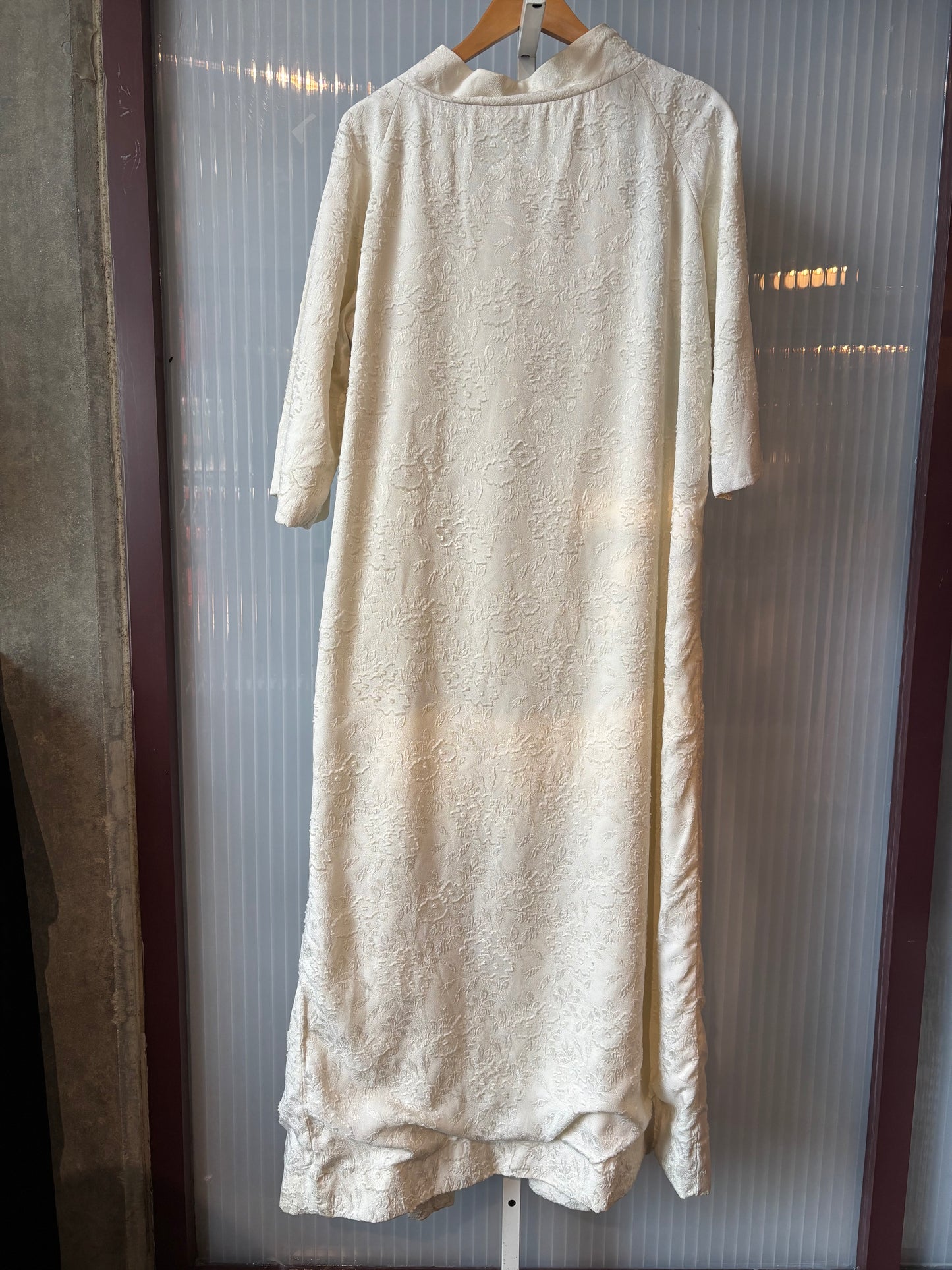 3/4 Sleeve Gorgeous White Evening Coat