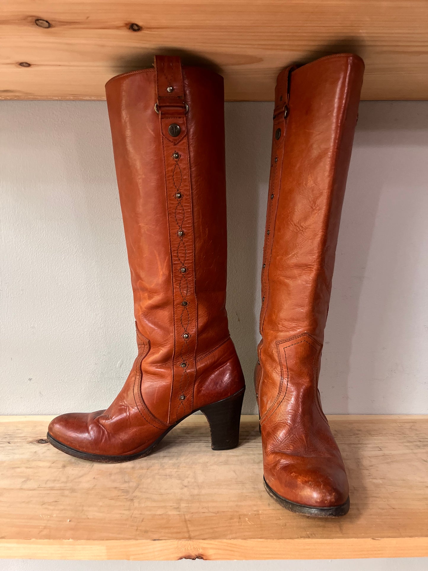 Frye Brown Leather Boots