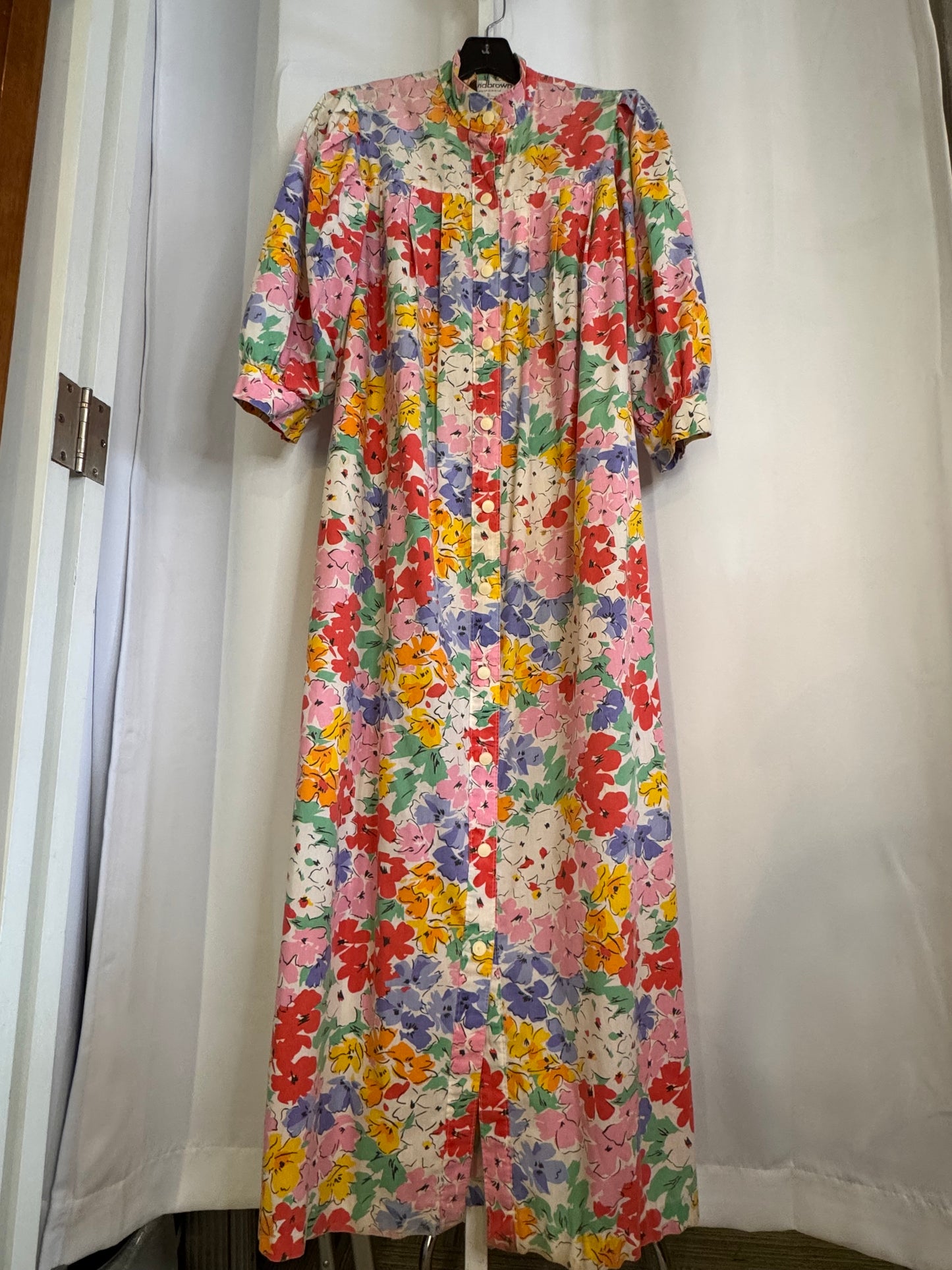 1970s Multicolor Floral Nightgown