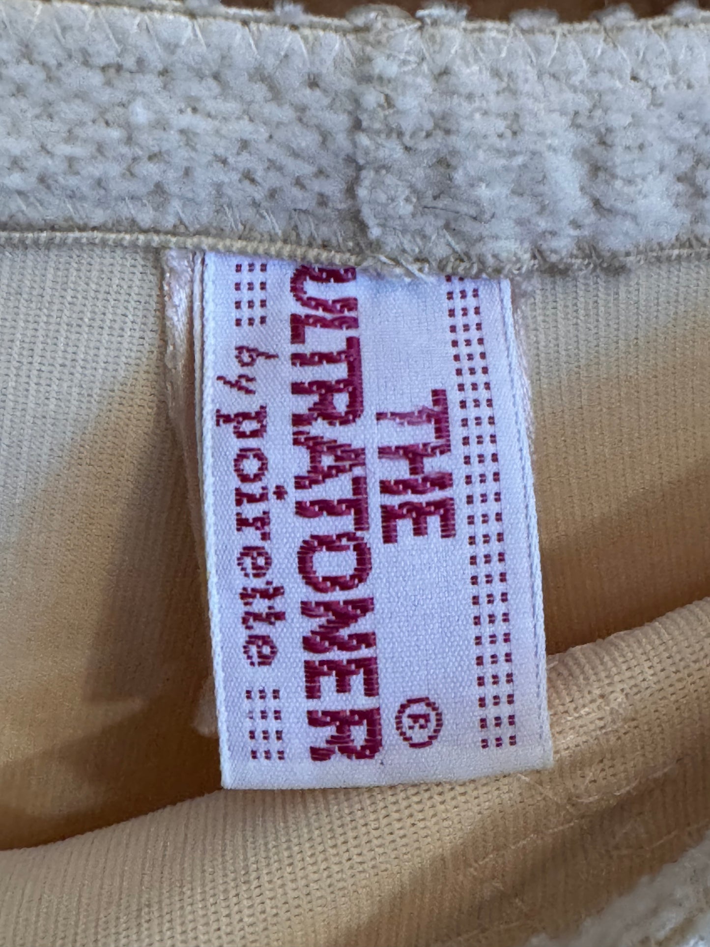 1950s Poirette Cream Shapewear Garter Shorts