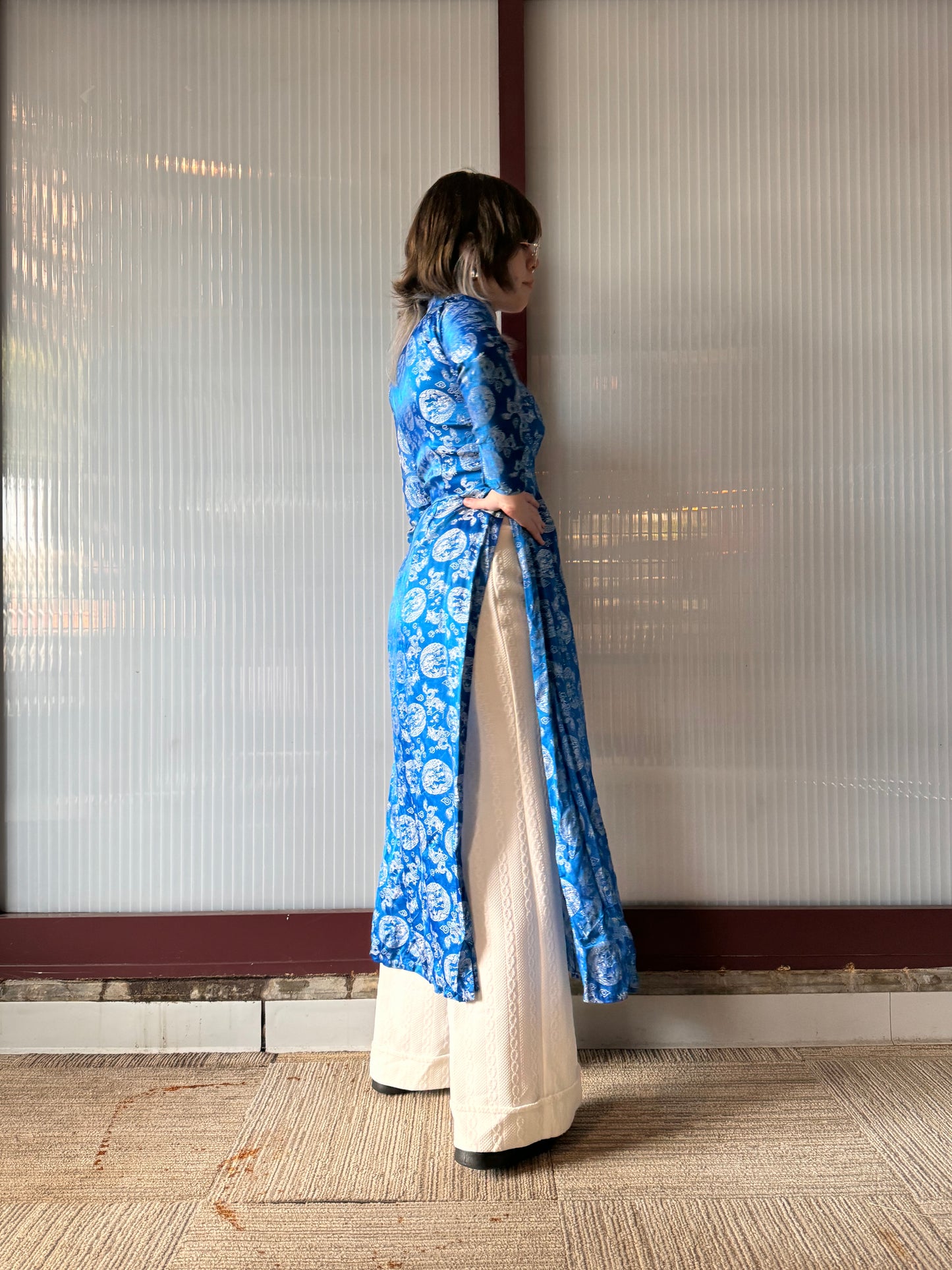 1960s Blue Dragon Ao Dai