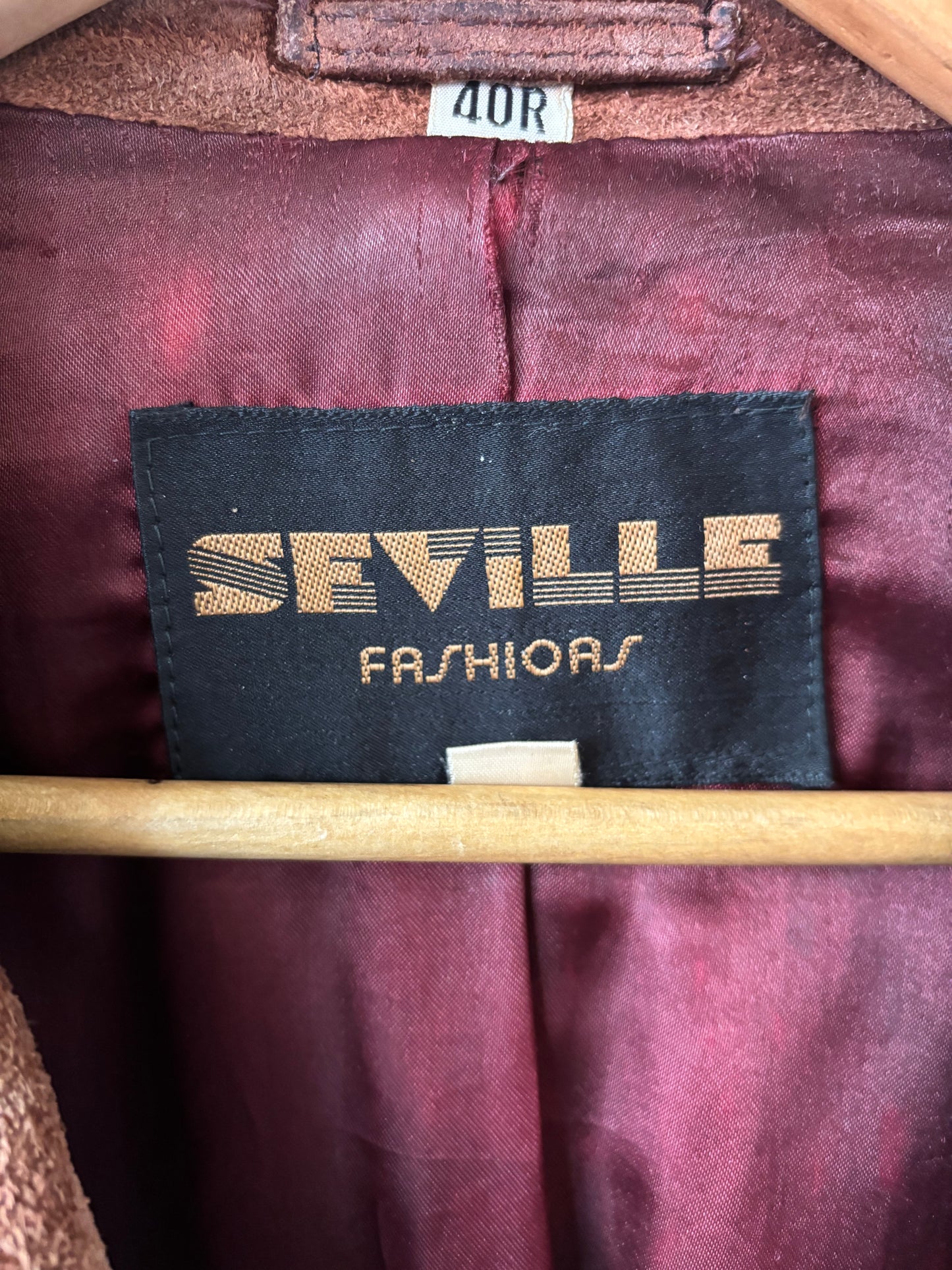 1970s Seville Brown Suede Jacket