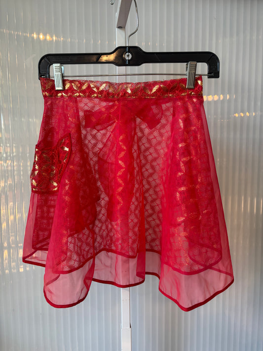 1960s Double Layer Embroidered Apron