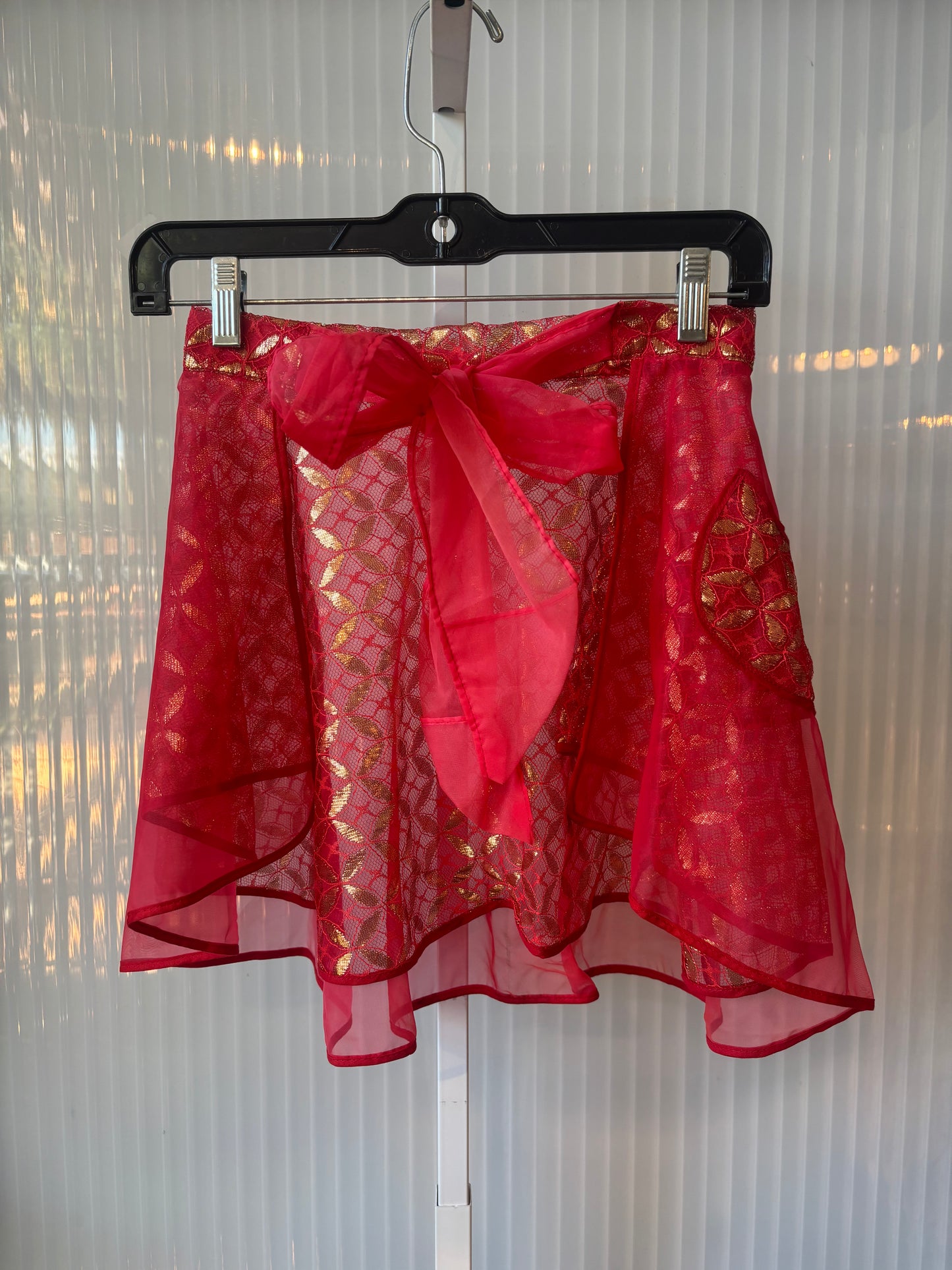 1960s Double Layer Embroidered Apron