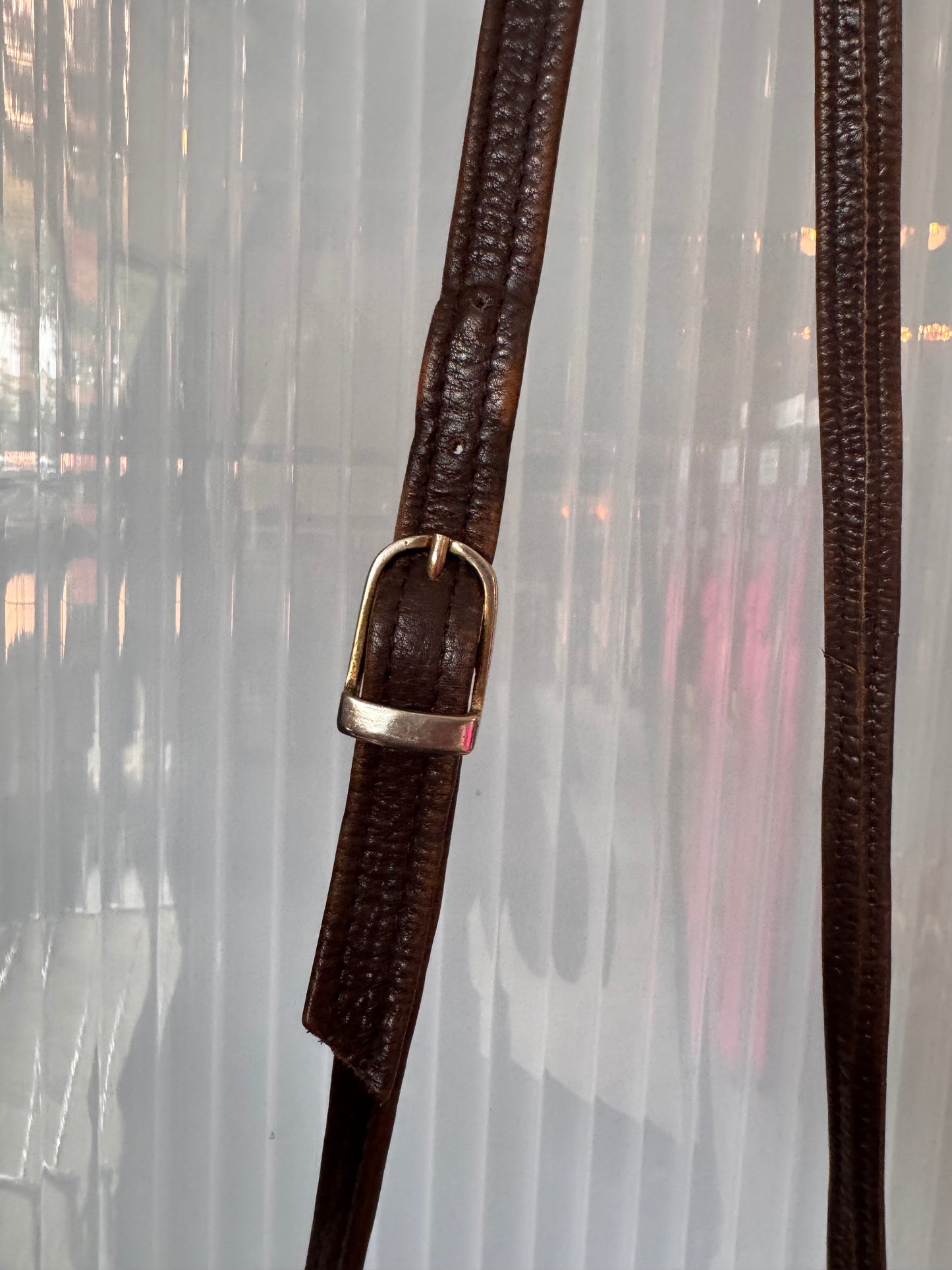 1990s Leather Crossbody Bag