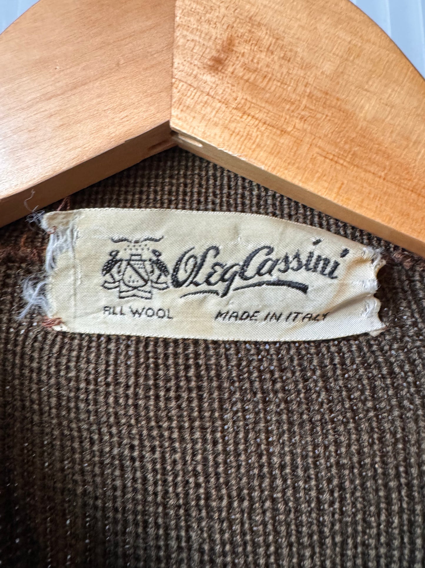 1950s Green & Brown Leather Jacket