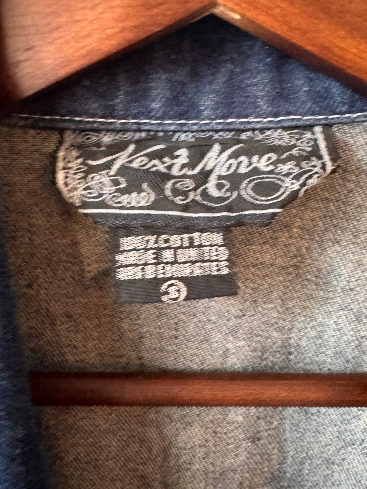 Y2K Blue Denim Western Jacket
