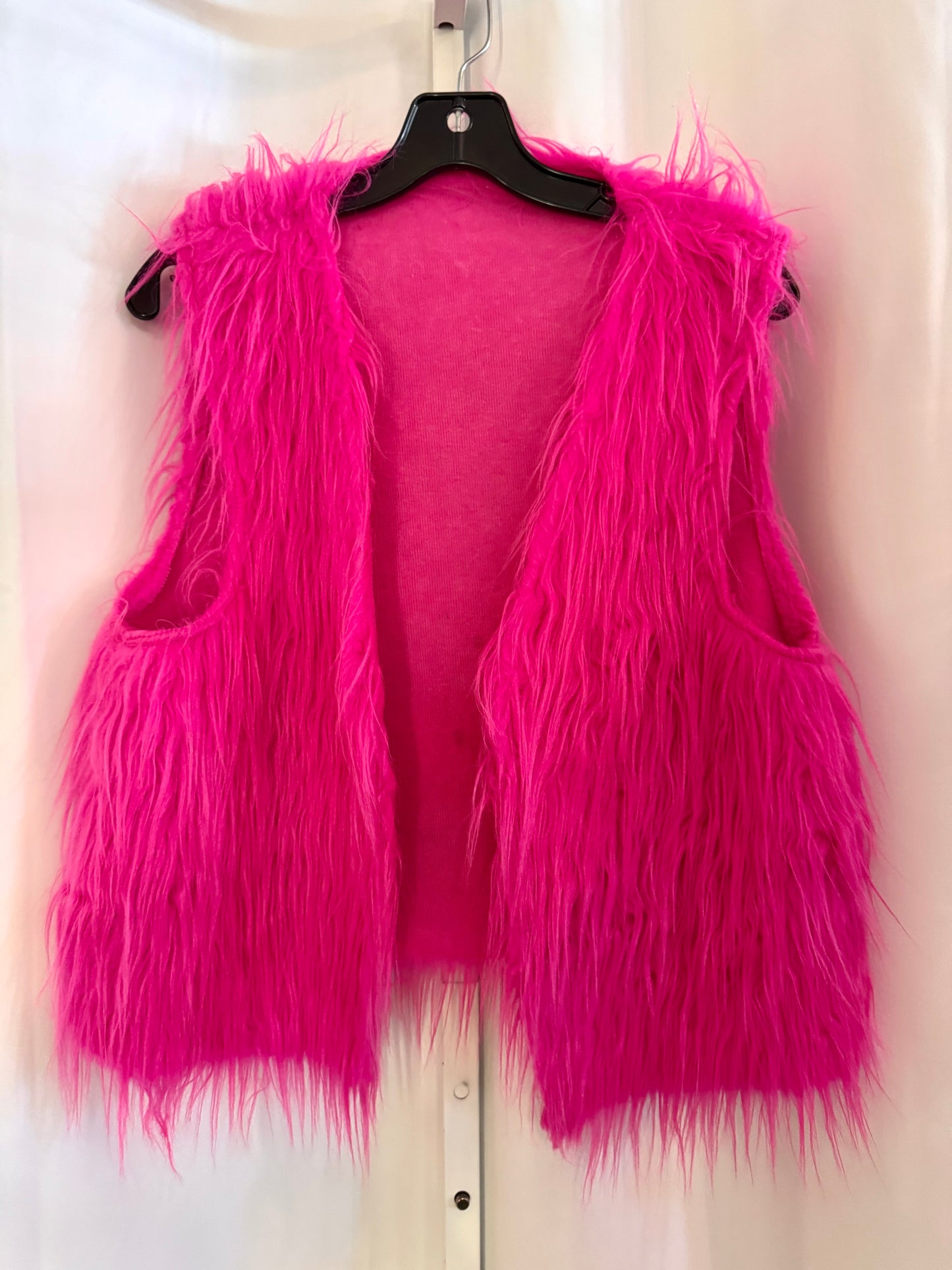 Pink Rave Vest & Arm/Leg Warmers