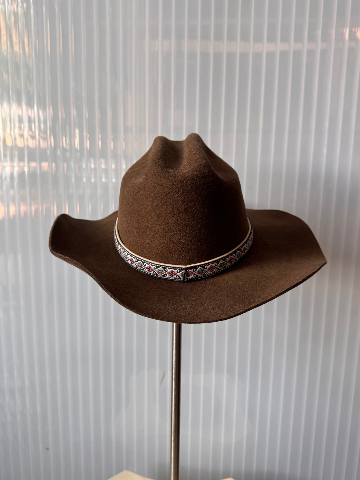 2000s Montecarlo Brown Wool-Felt Western Hat