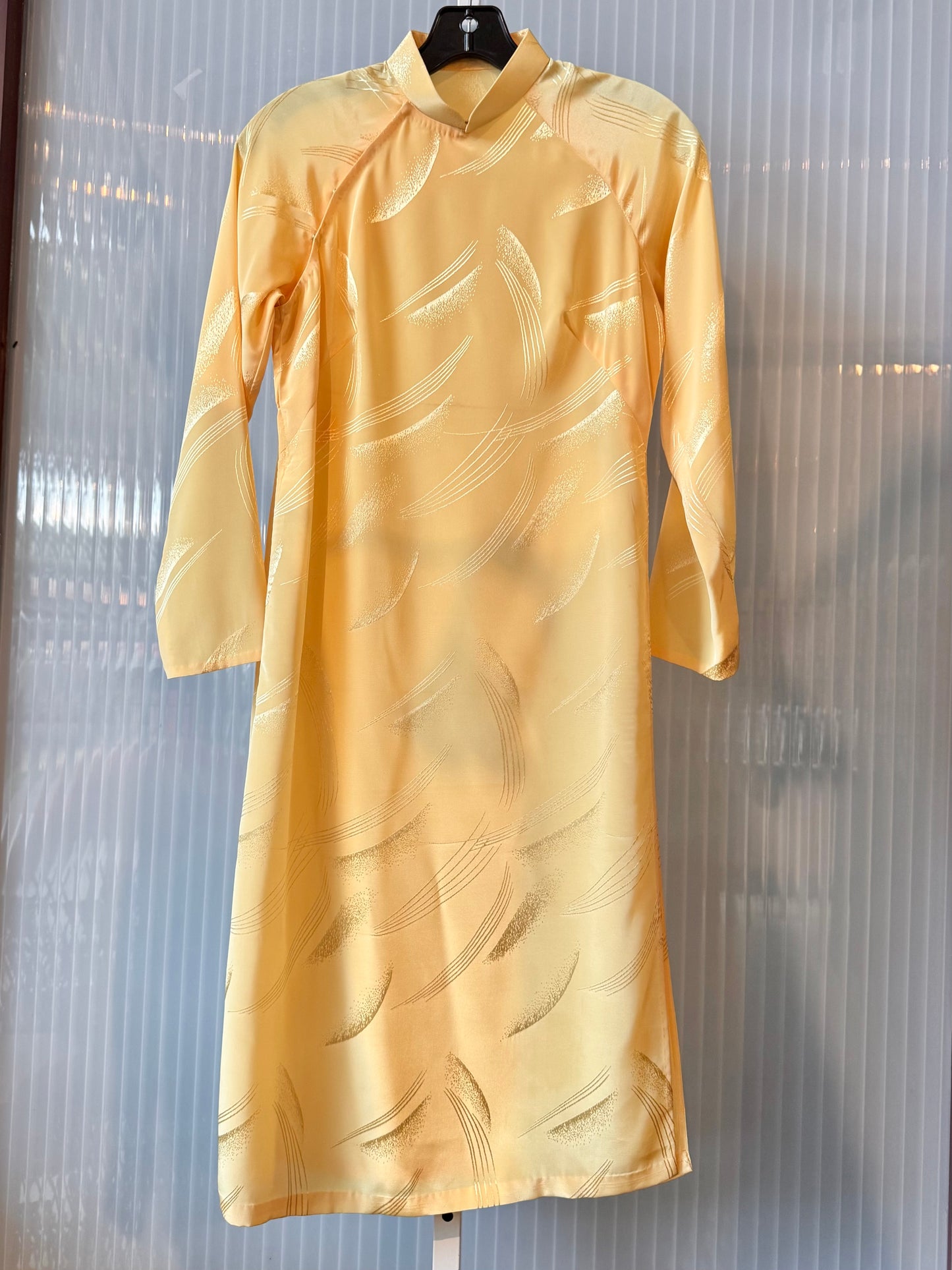 Butter Yellow Ao Dai