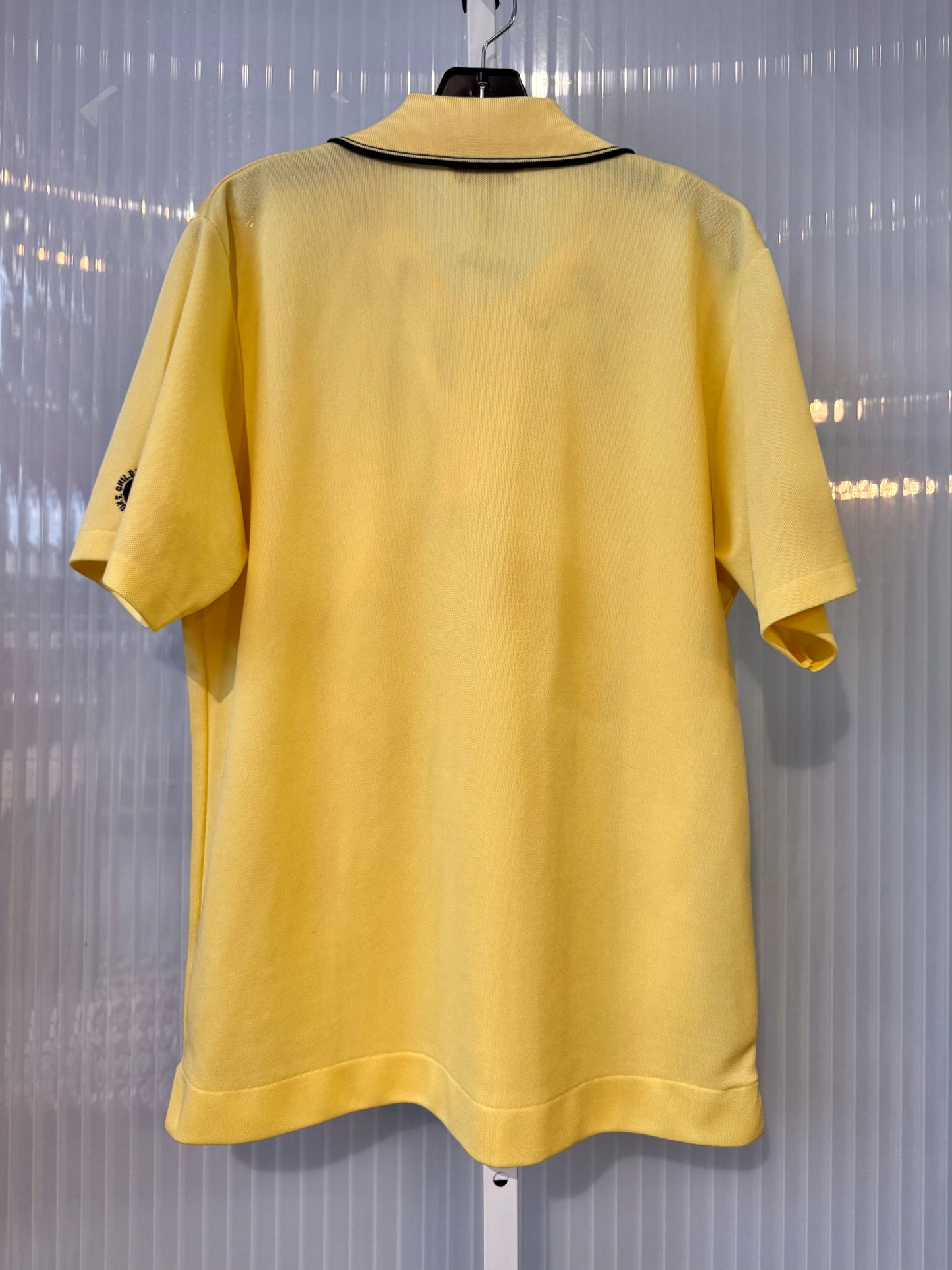 1960s Lacoste Yellow Polo Shirt