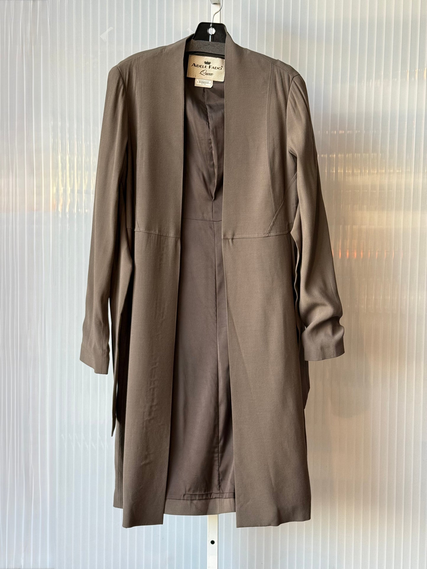 1990s French Grey Robe Jacket