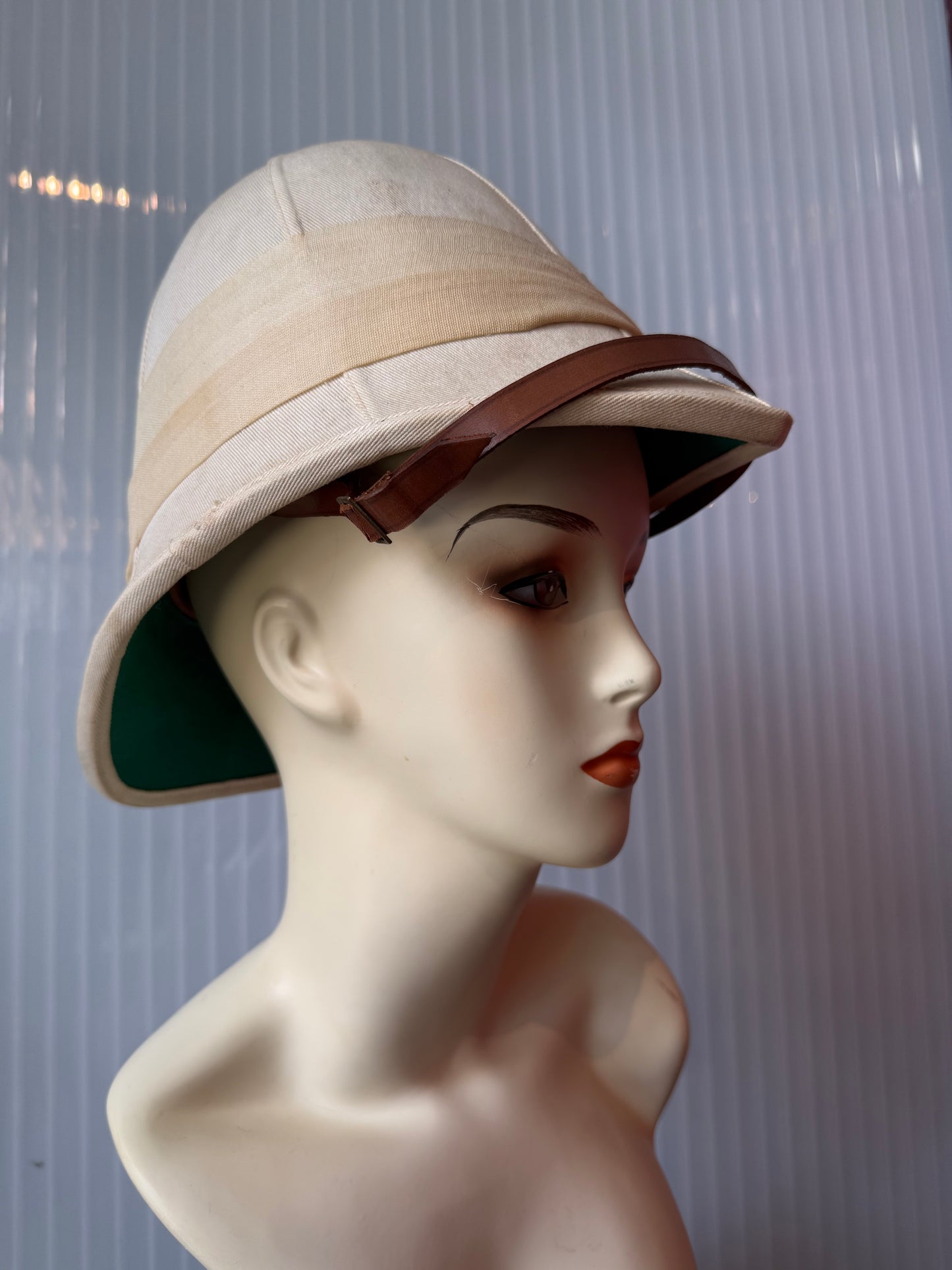 British Pith Waterproof Tropical Helmet