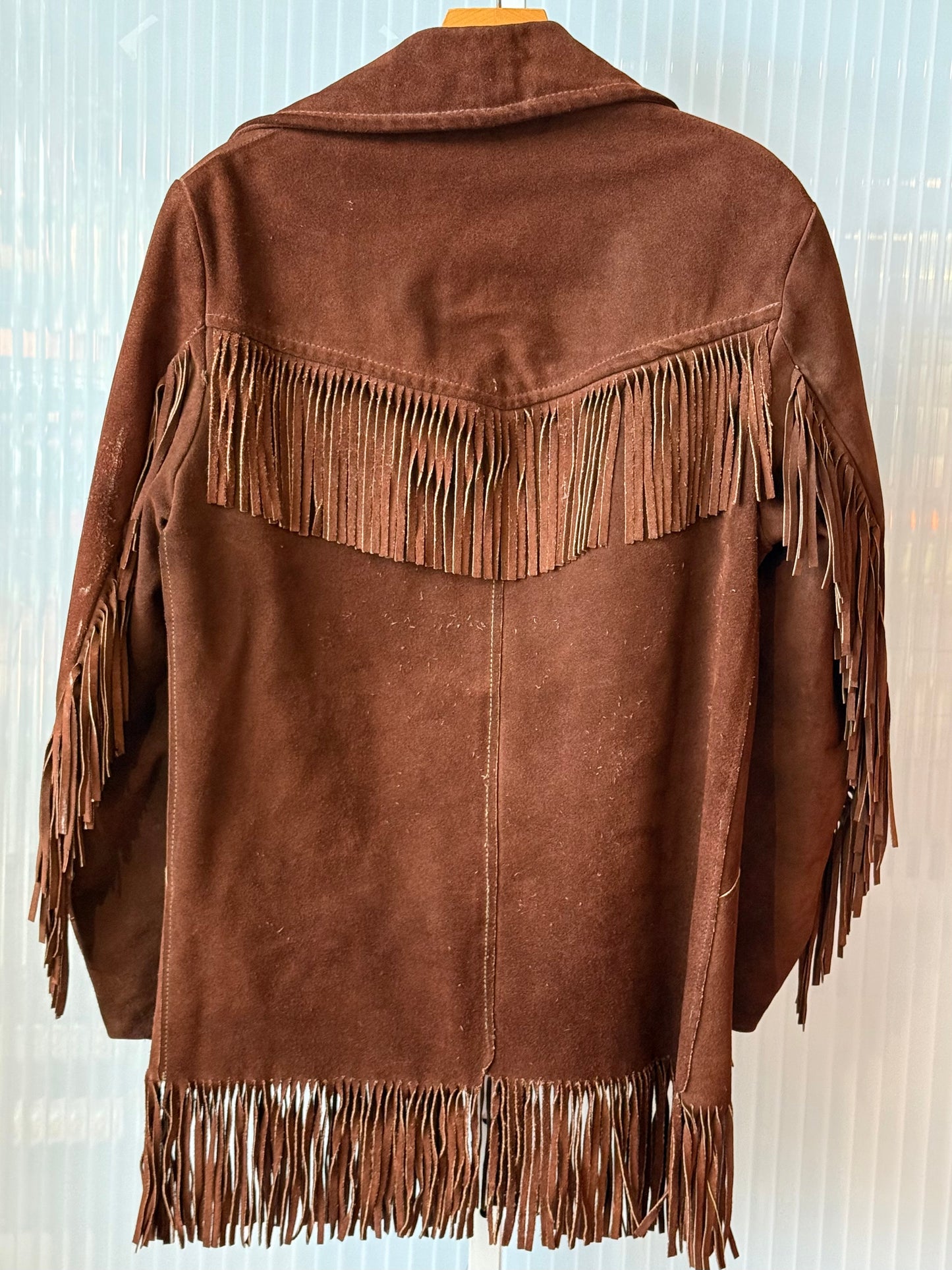 1970s Suede Fringe Western-Style Jacket