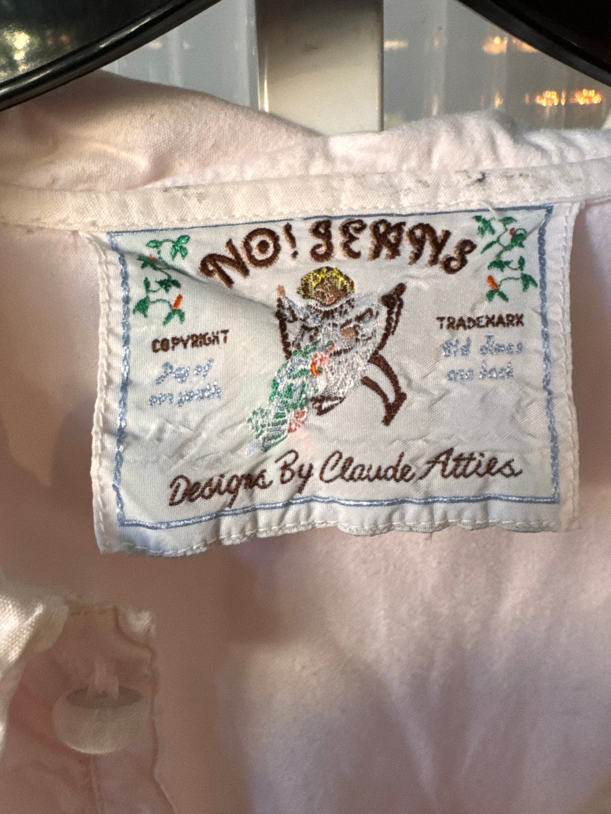 1980s White Ruffled Shirt