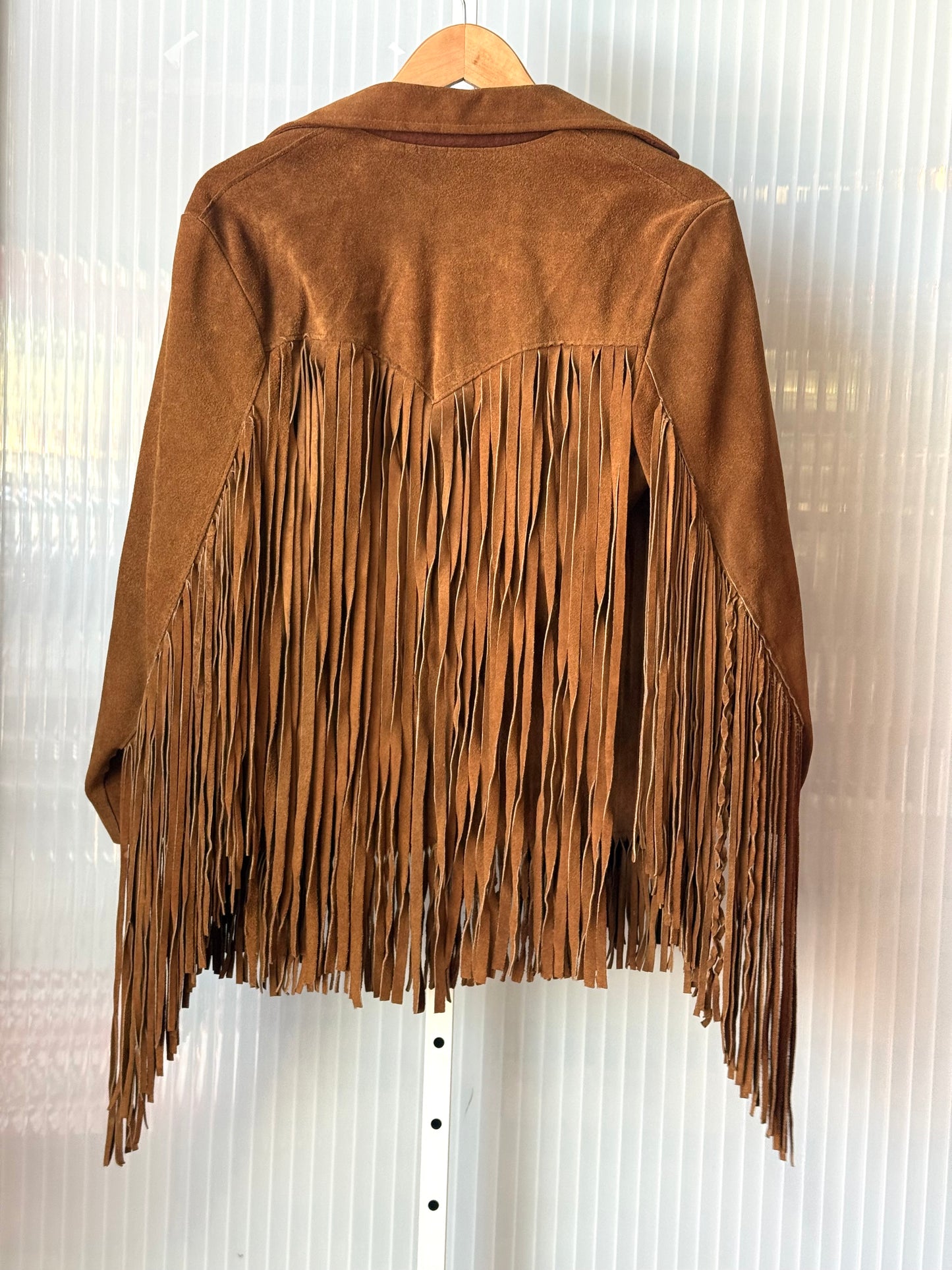 1970s Fringe Suede Jacket