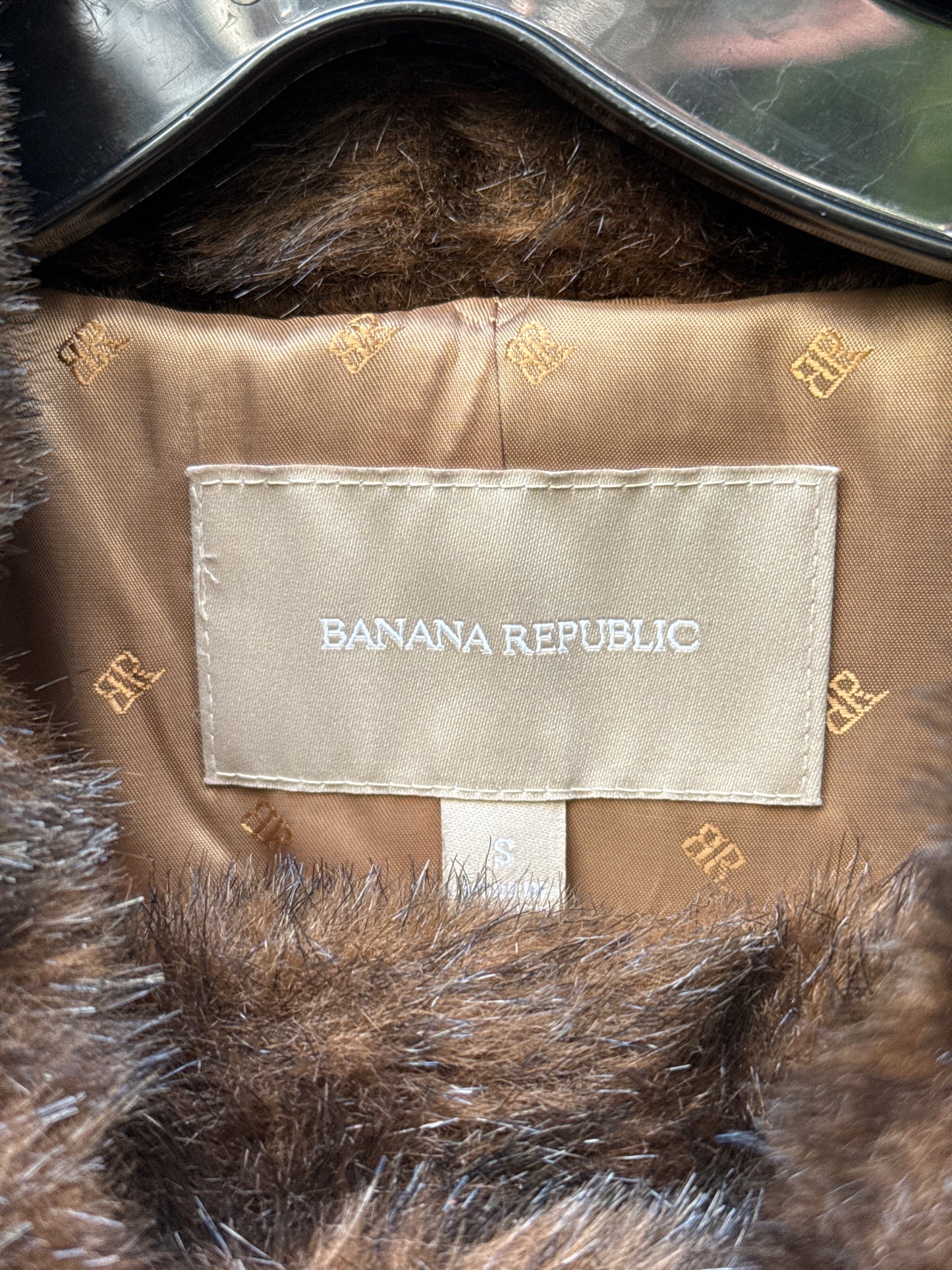 Banana Republic Faux Fur Pullover