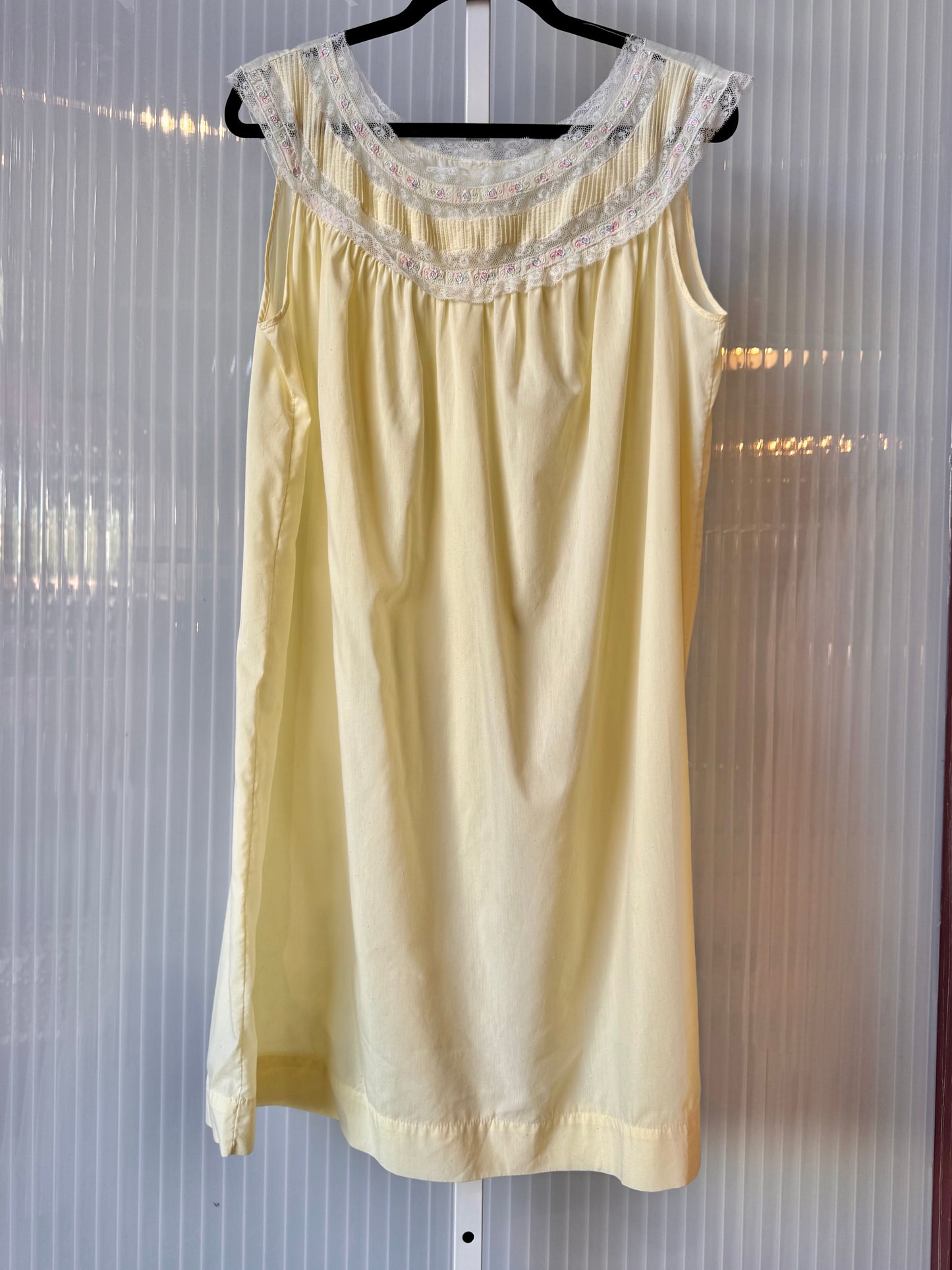 1970s Yellow Nightgown