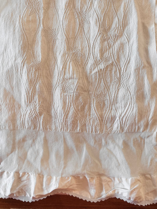 White Floral Obiage