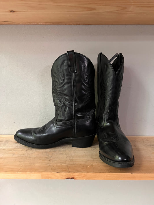 Laredo Black Western Boots