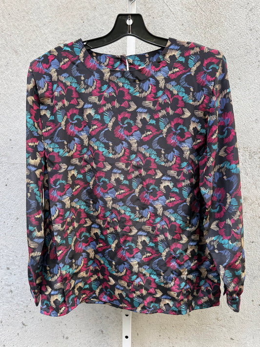 1980s Abstract Firework Blouse