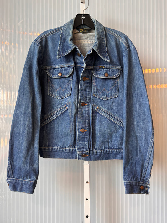1960s Wrangler Medium-Wash Blue Denim Jacket
