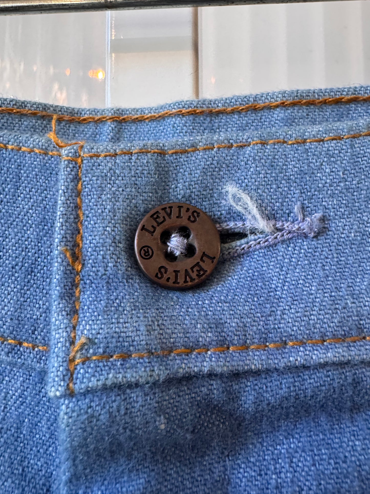 1970s Levis Orange Label Wide Leg Jeans