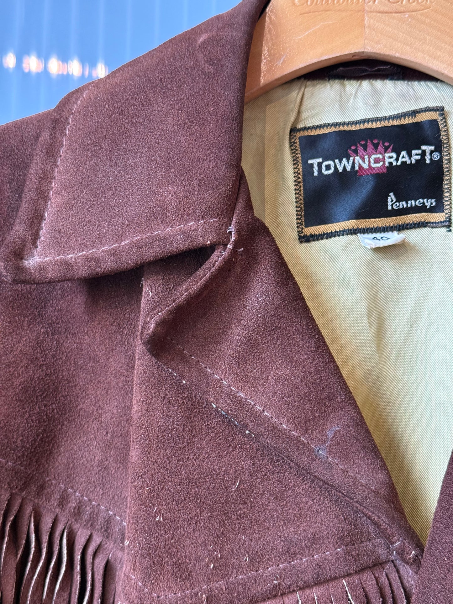 1970s Suede Fringe Western-Style Jacket