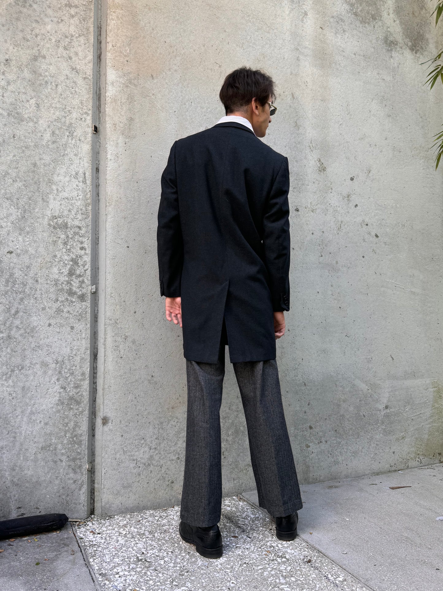 Hudson's Black Overcoat