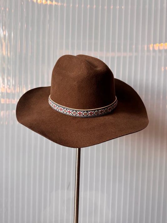 2000s Montecarlo Brown Wool-Felt Western Hat