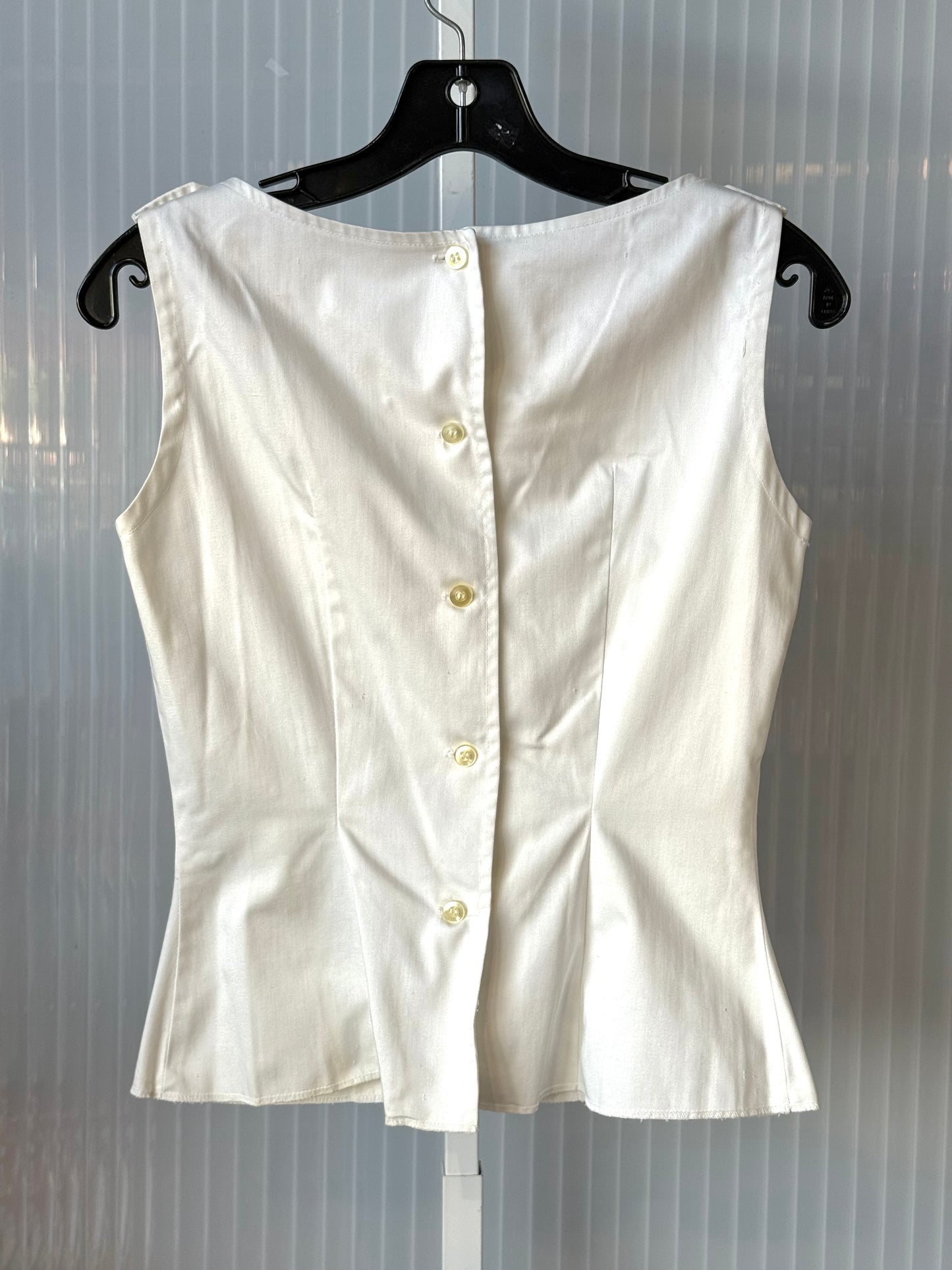 1960s White Top & Skirt Set