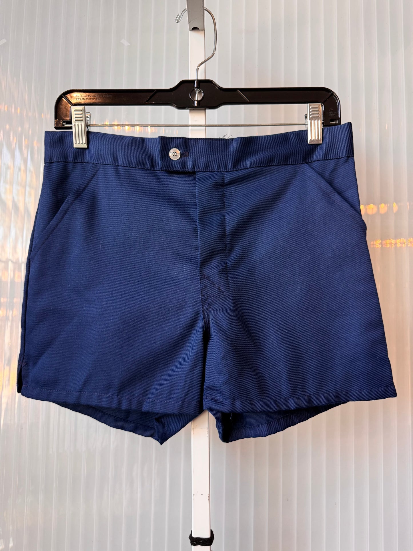 1970s Navy Blue Tennis Shorts