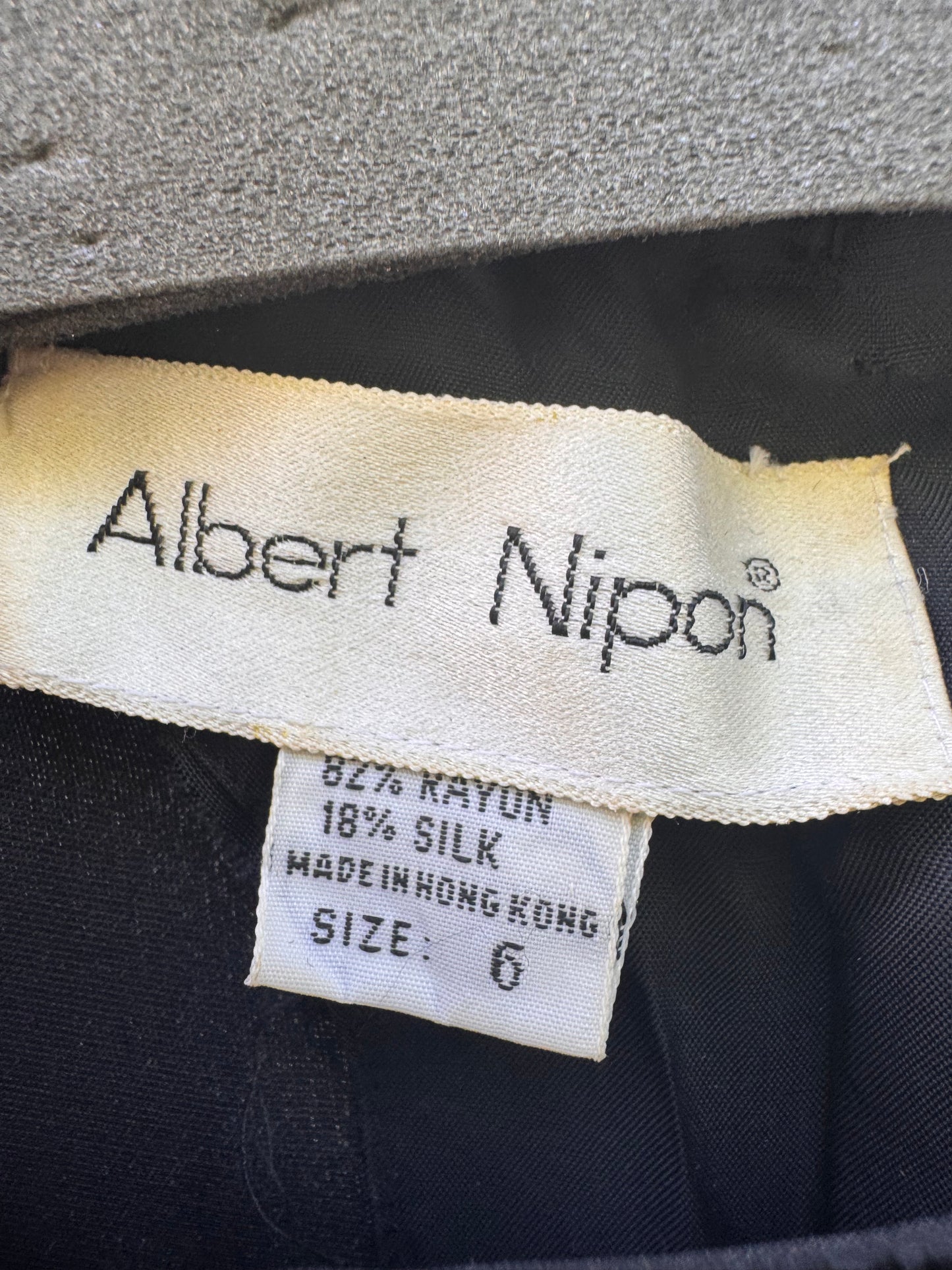 1980s Black Velvet Peplum Dress