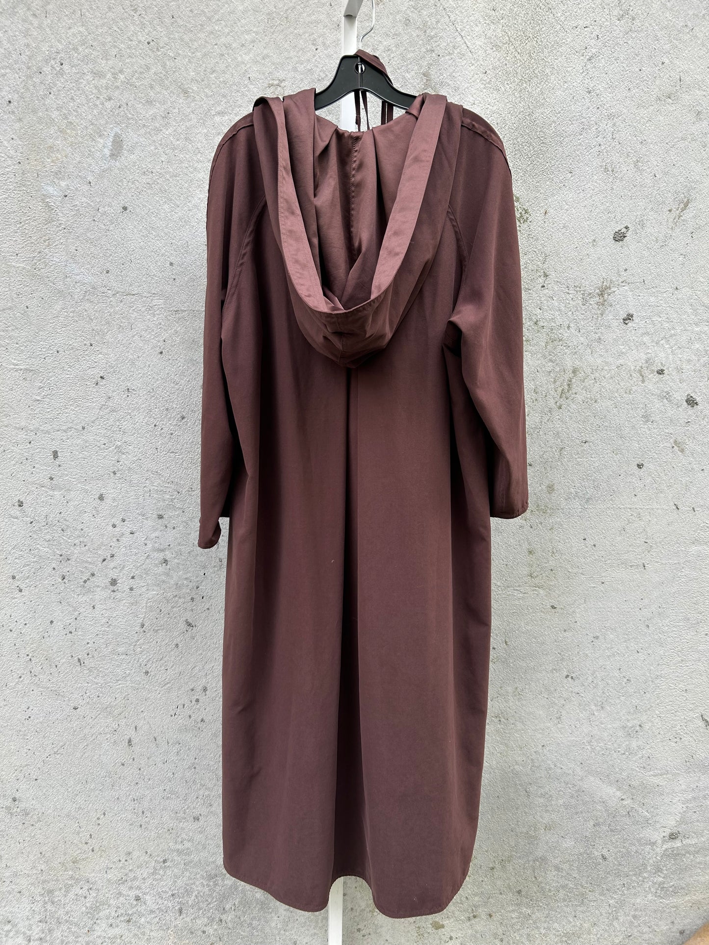 1990s Sackables Brown Reversible Rain Coat & Bag