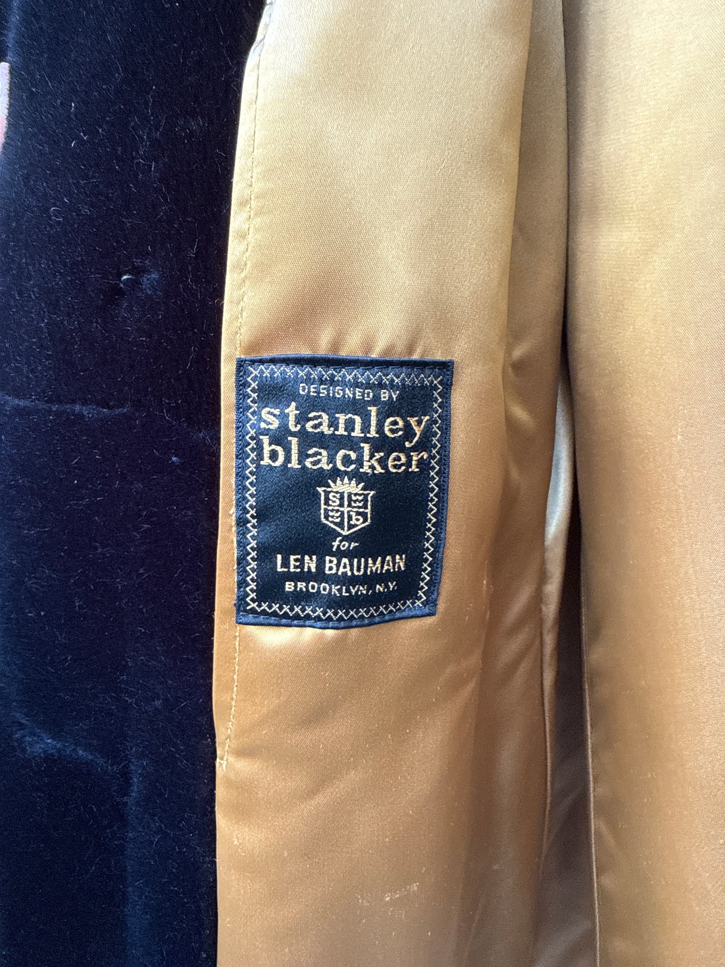 1960s Men’s Black Faux-Fur Overcoat