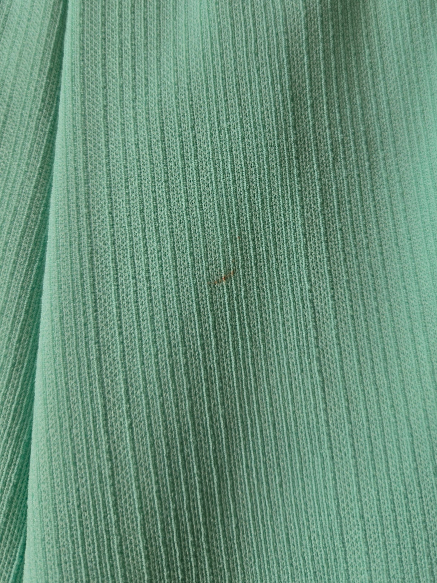 1970s Mint Green Vest & Pants Set w/ Silver Studs