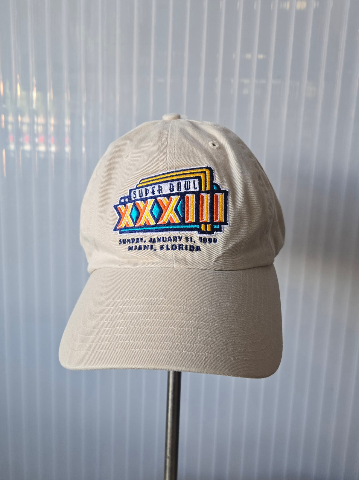 1990s Superbowl NFL Tan Hat