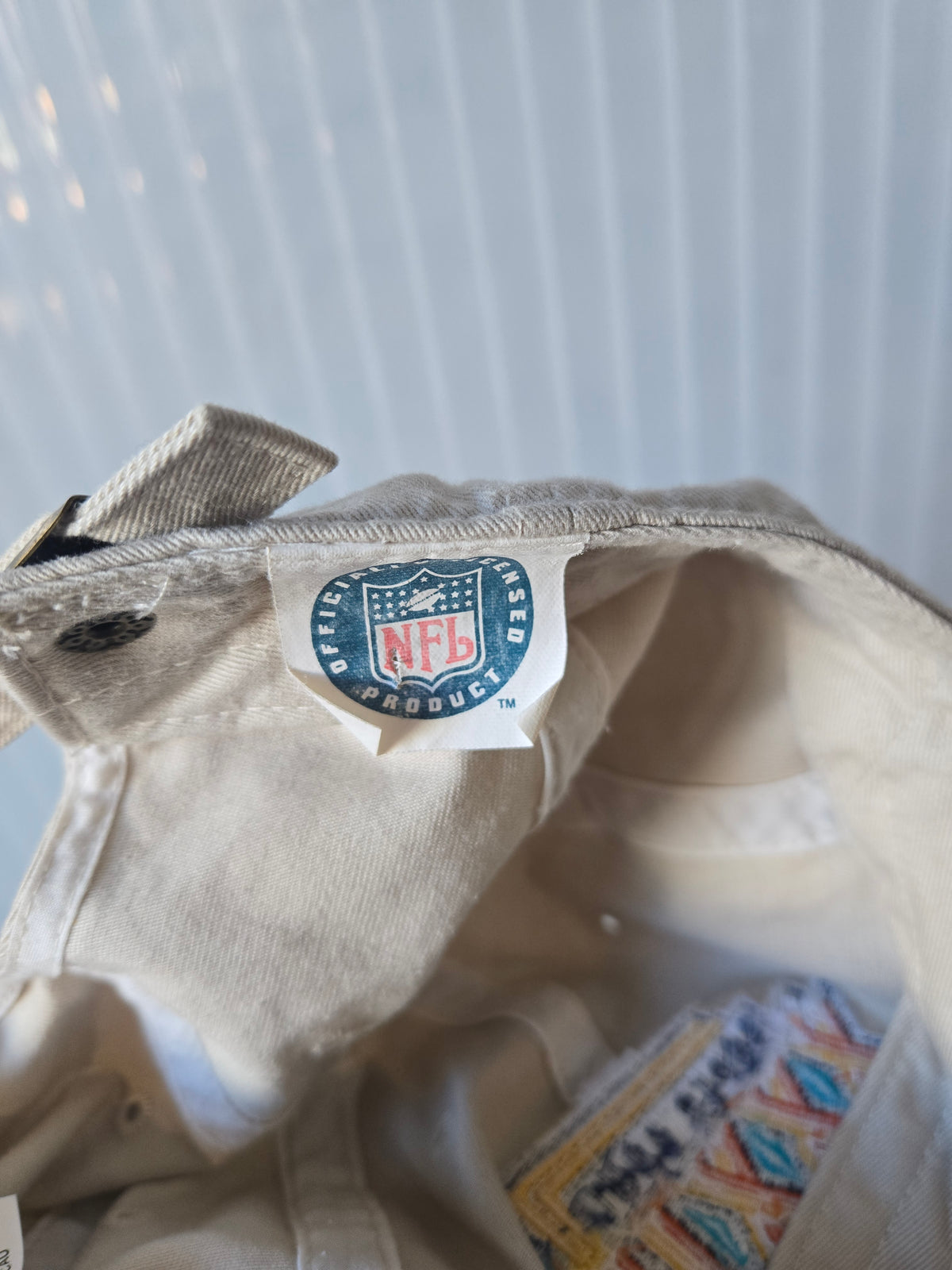 1990s Superbowl NFL Tan Hat
