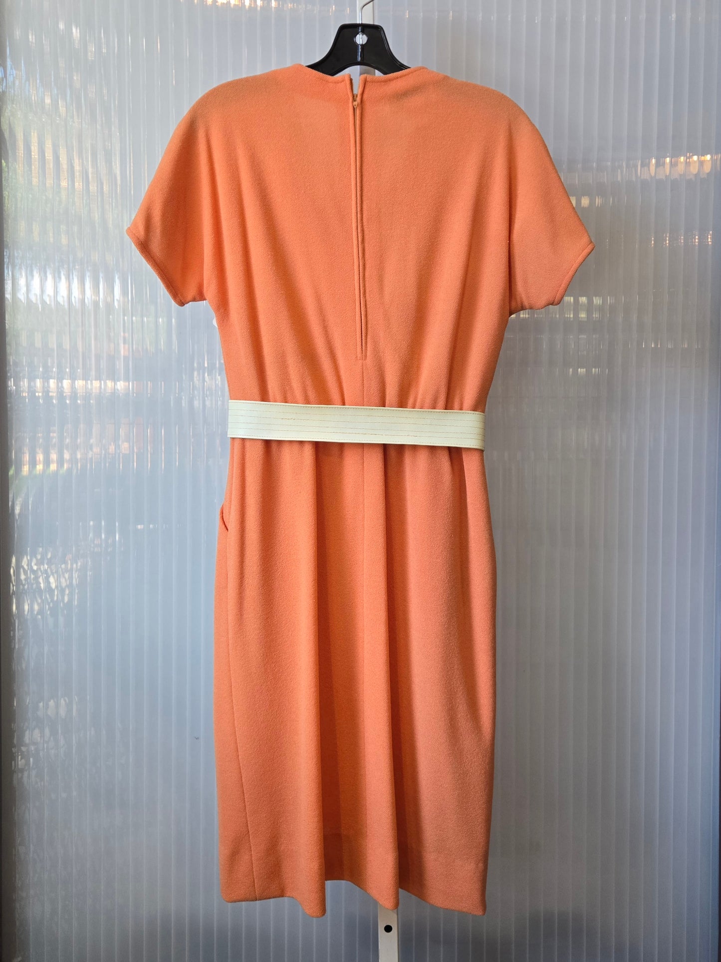 1960s Salmon Wrap Dress