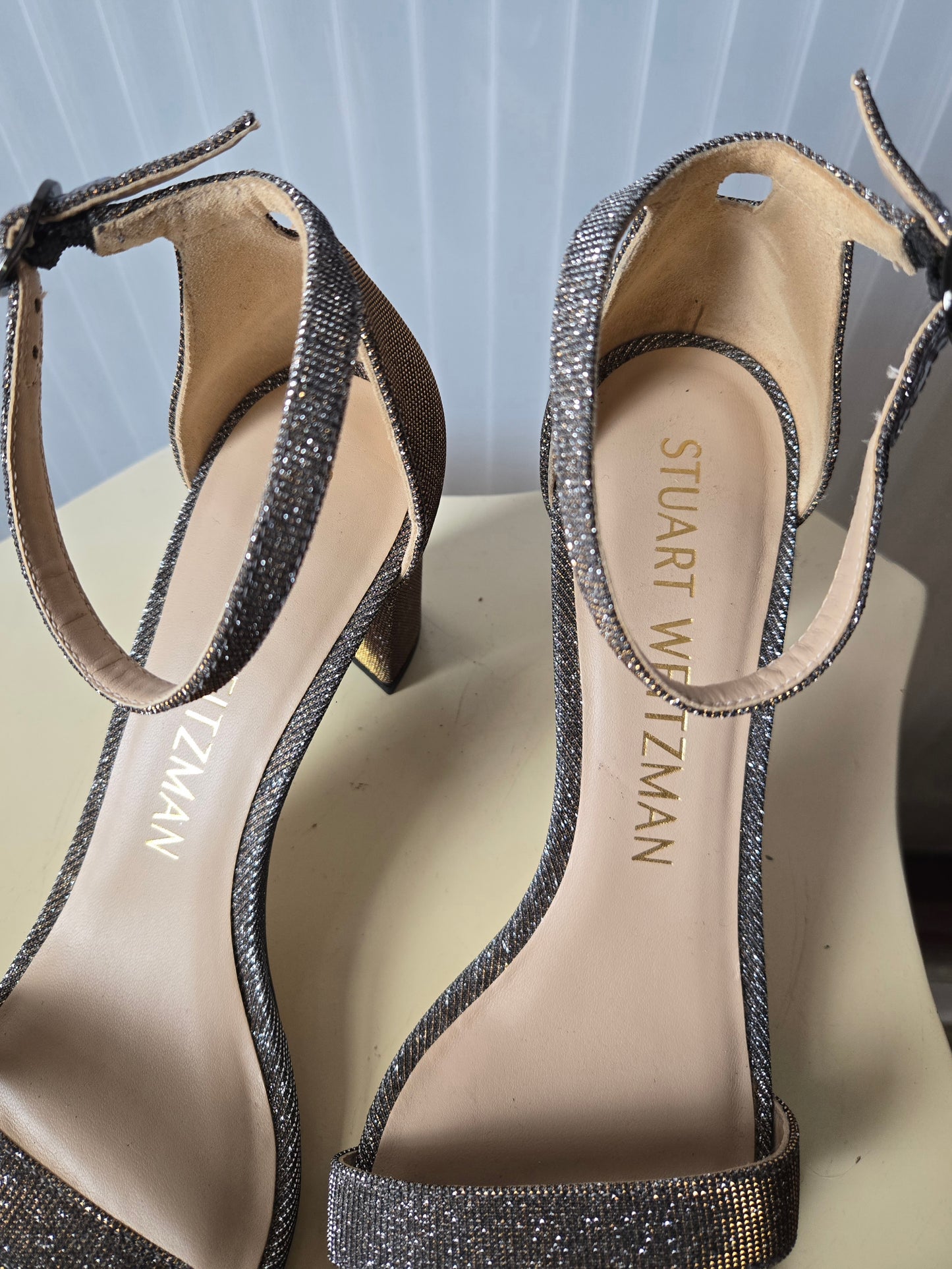 Stuart Weitzman Nudist Block Heel