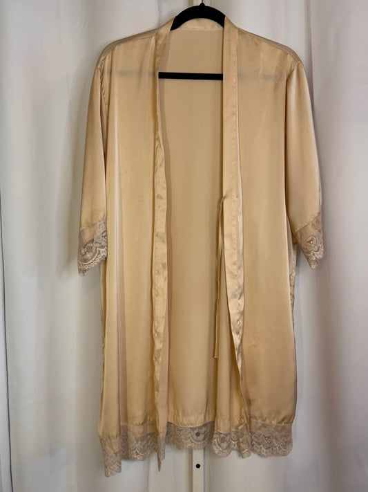 2010s Golden Taupe Robe