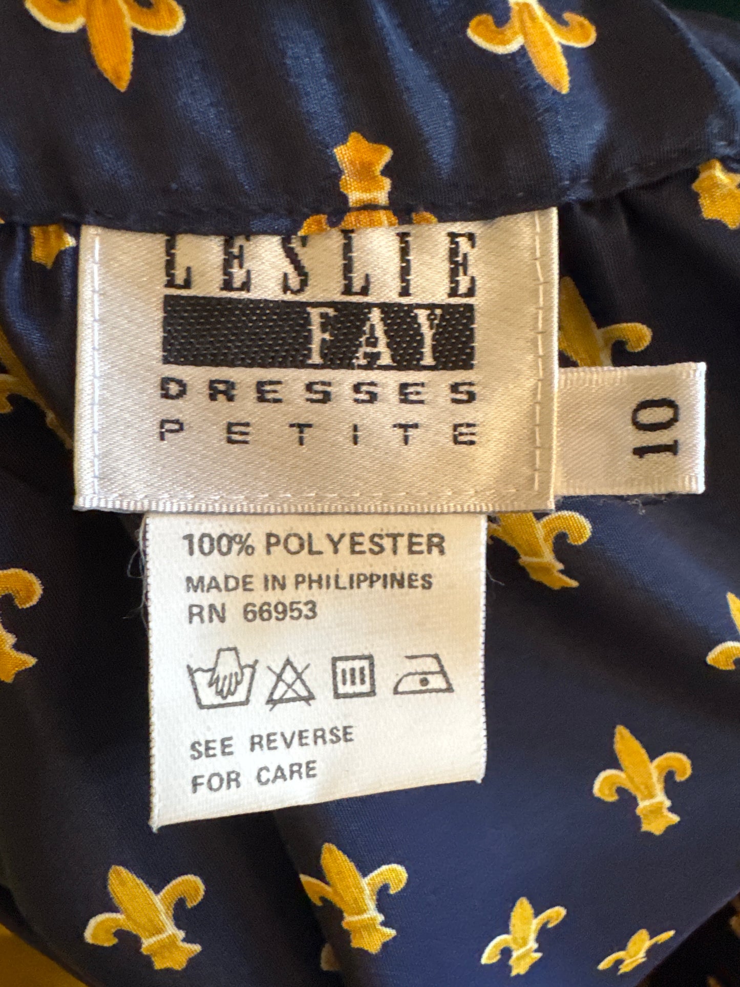 1980s Navy Blue Fox Hunting Print Midi Skirt