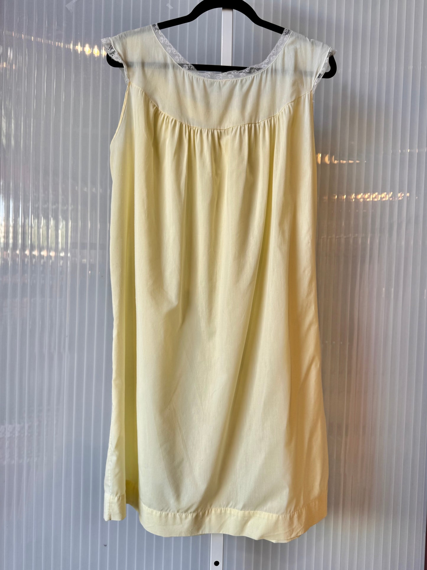 1970s Yellow Nightgown