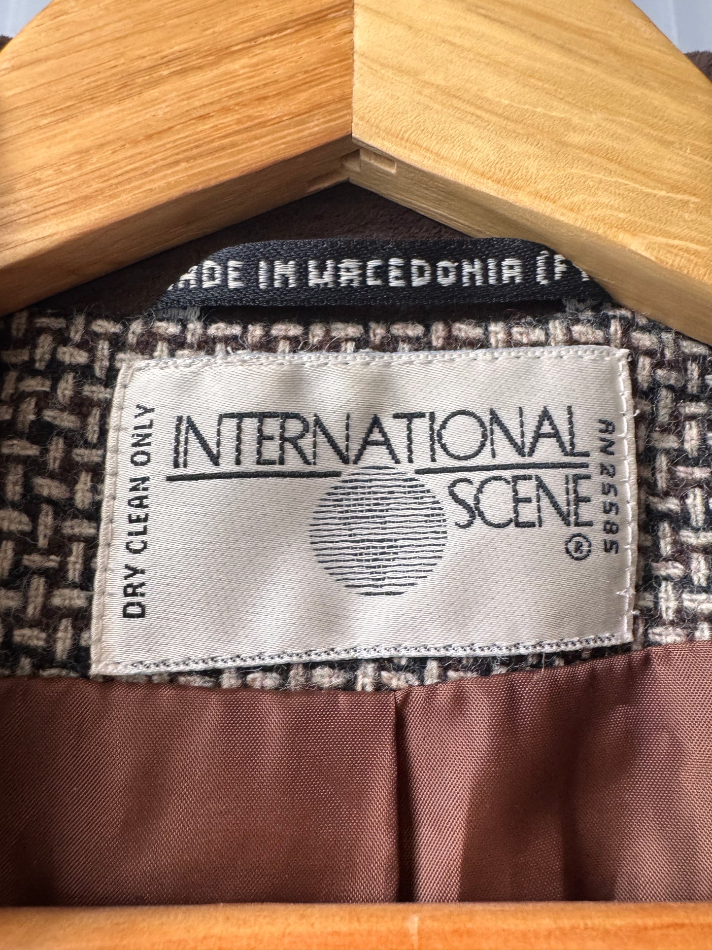 1980s Patchwork Tweed Blazer