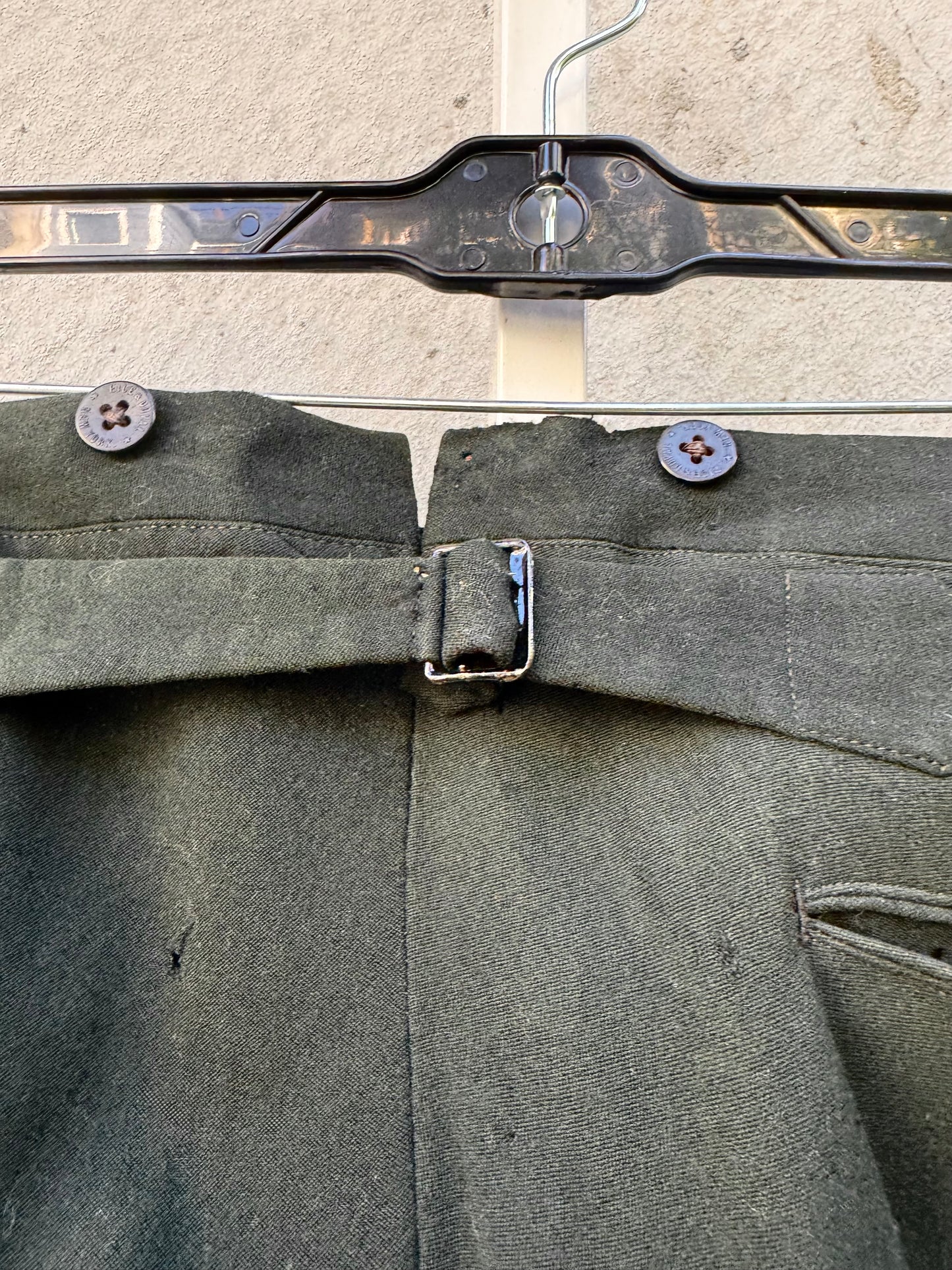 Edwardian Green & Black Tailcoat Vest & Pants Set