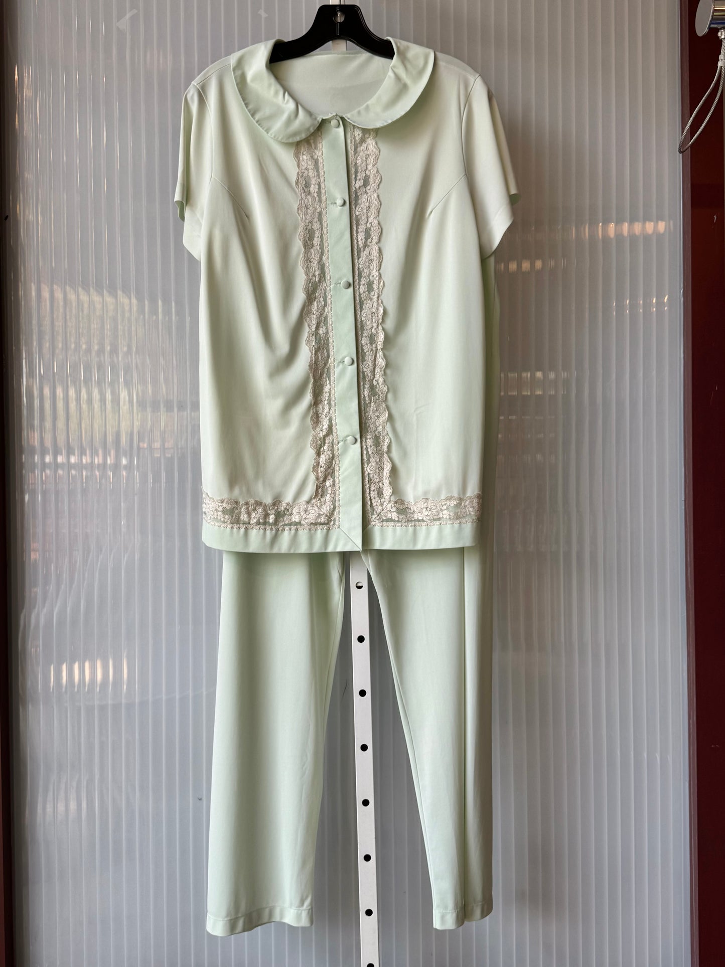 1970s Green Pajama Set